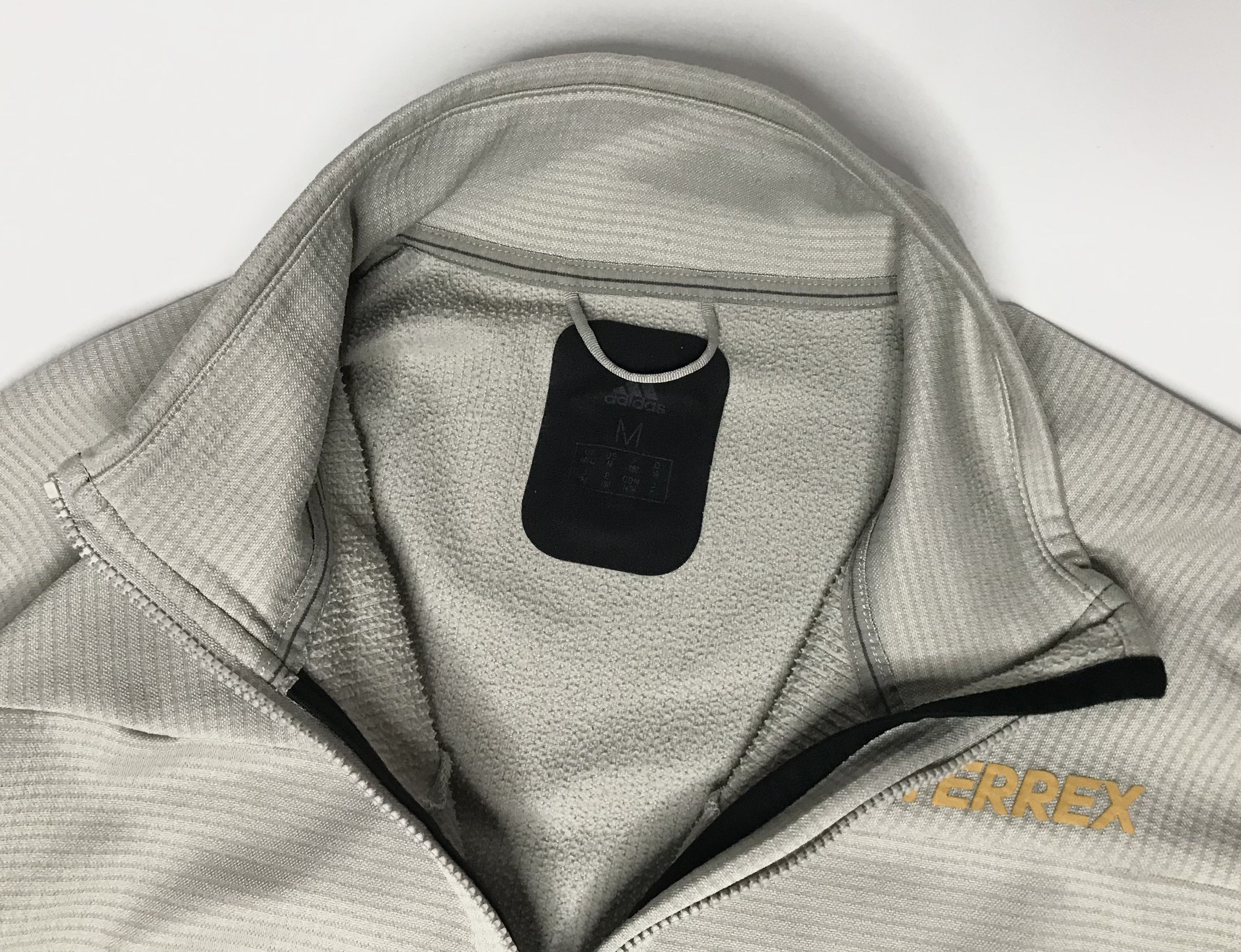 Adidas Adidas Stockhorn Fleece Jacket Mens Sz M Gray Size US M / EU 48-50 / 2 - 6 Thumbnail