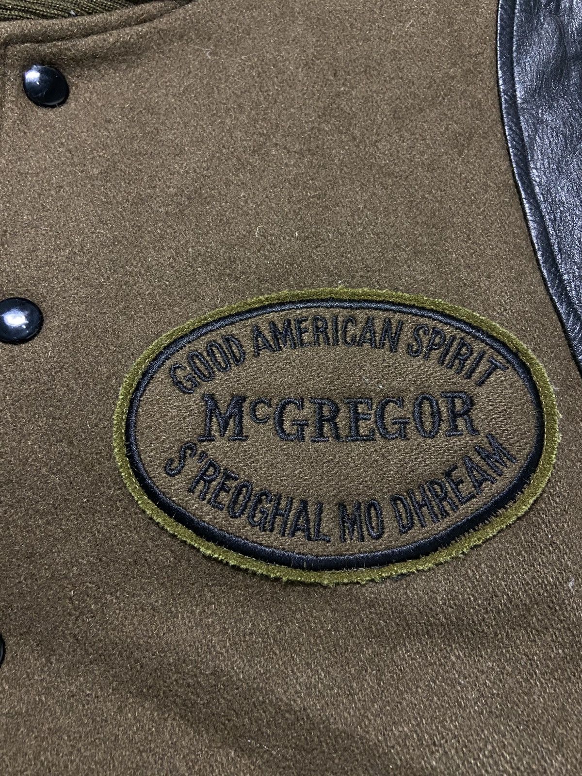 McGregor 🔥🔥 Vintage McGregor Good American Spirit Woll Bomber Jacket Size US L / EU 52-54 / 3 - 11 Thumbnail