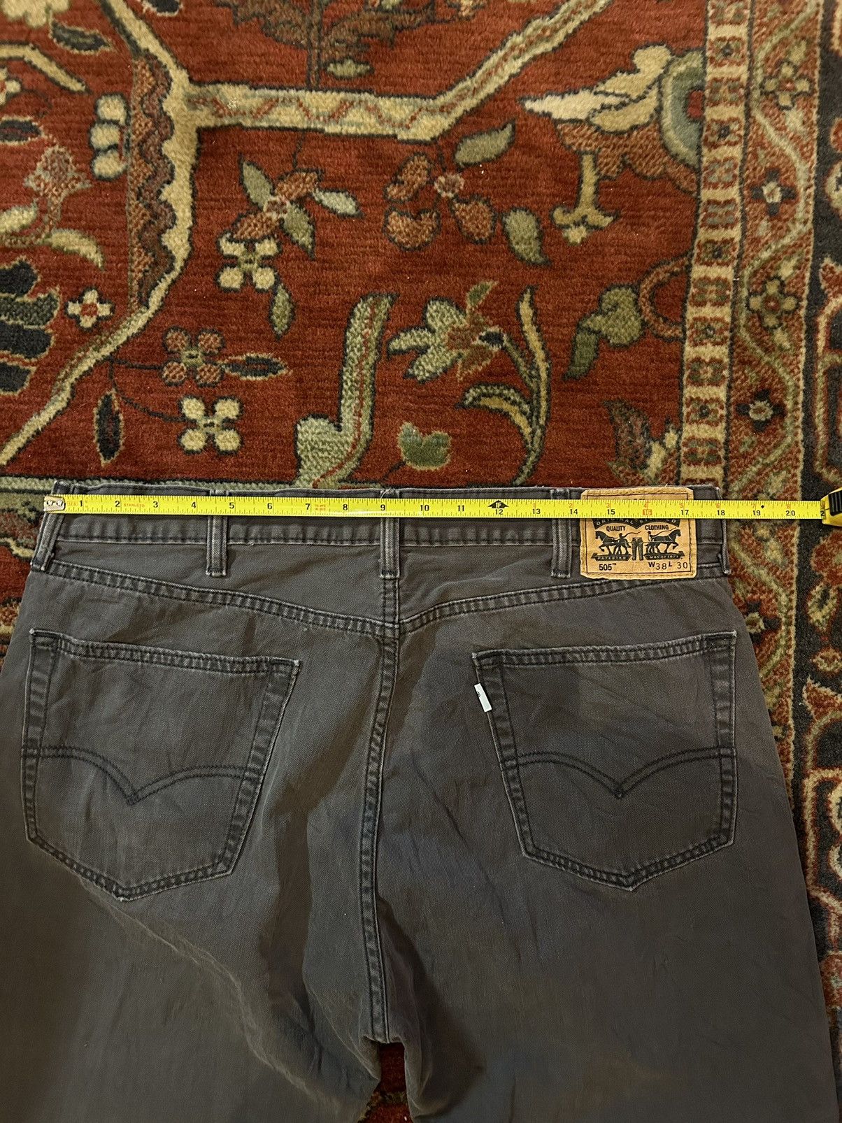 Levi's × Levi's Vintage Clothing Vintage Dark Grey Levi’s 505 Size US 38 / EU 54 - 4 Thumbnail