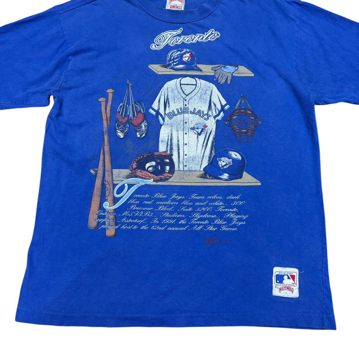 MLB Vintage 90s Toronto Blue Jay Shirt Nutmeg Size US L / EU 52-54 / 3 - 5 Thumbnail