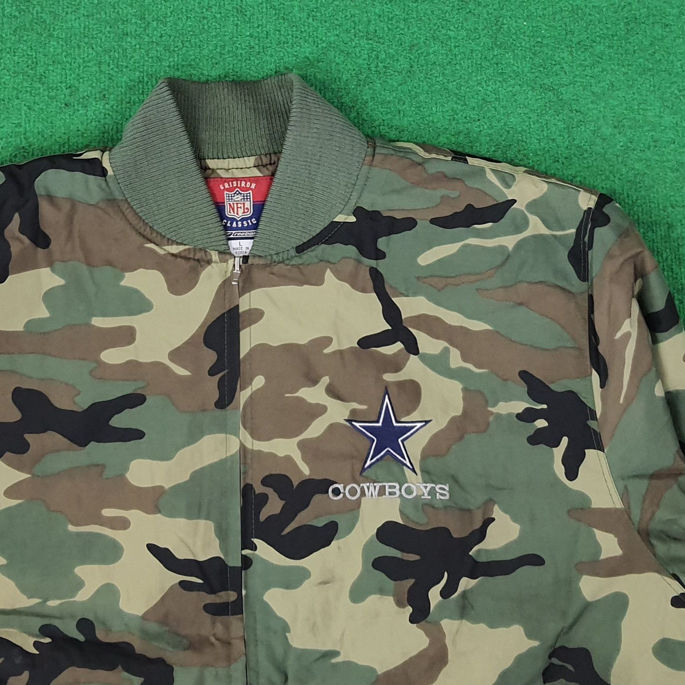 NFL Vintage NFL Cowboys Football Team Bomber Jacket C250N7 Size US XXL / EU 58 / 5 - 4 Thumbnail