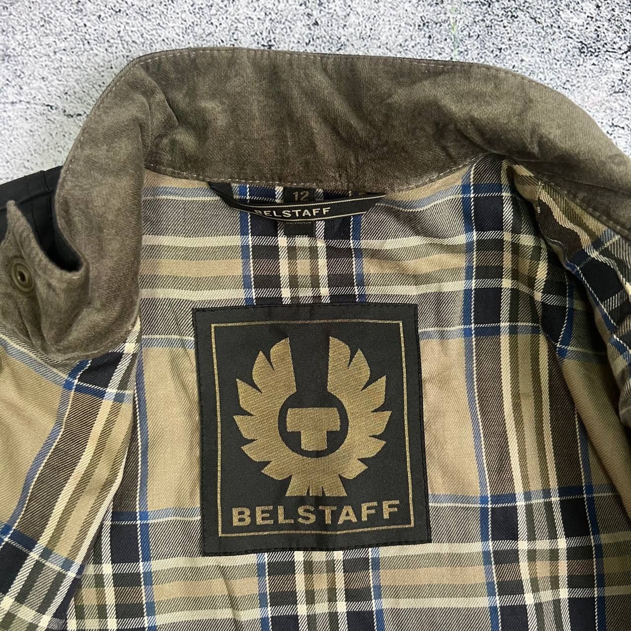 Belstaff Belstaff England Women's Waxed Cotton Jacket Brown Size 12 Size XL / US 12-14 / IT 48-50 - 4 Thumbnail