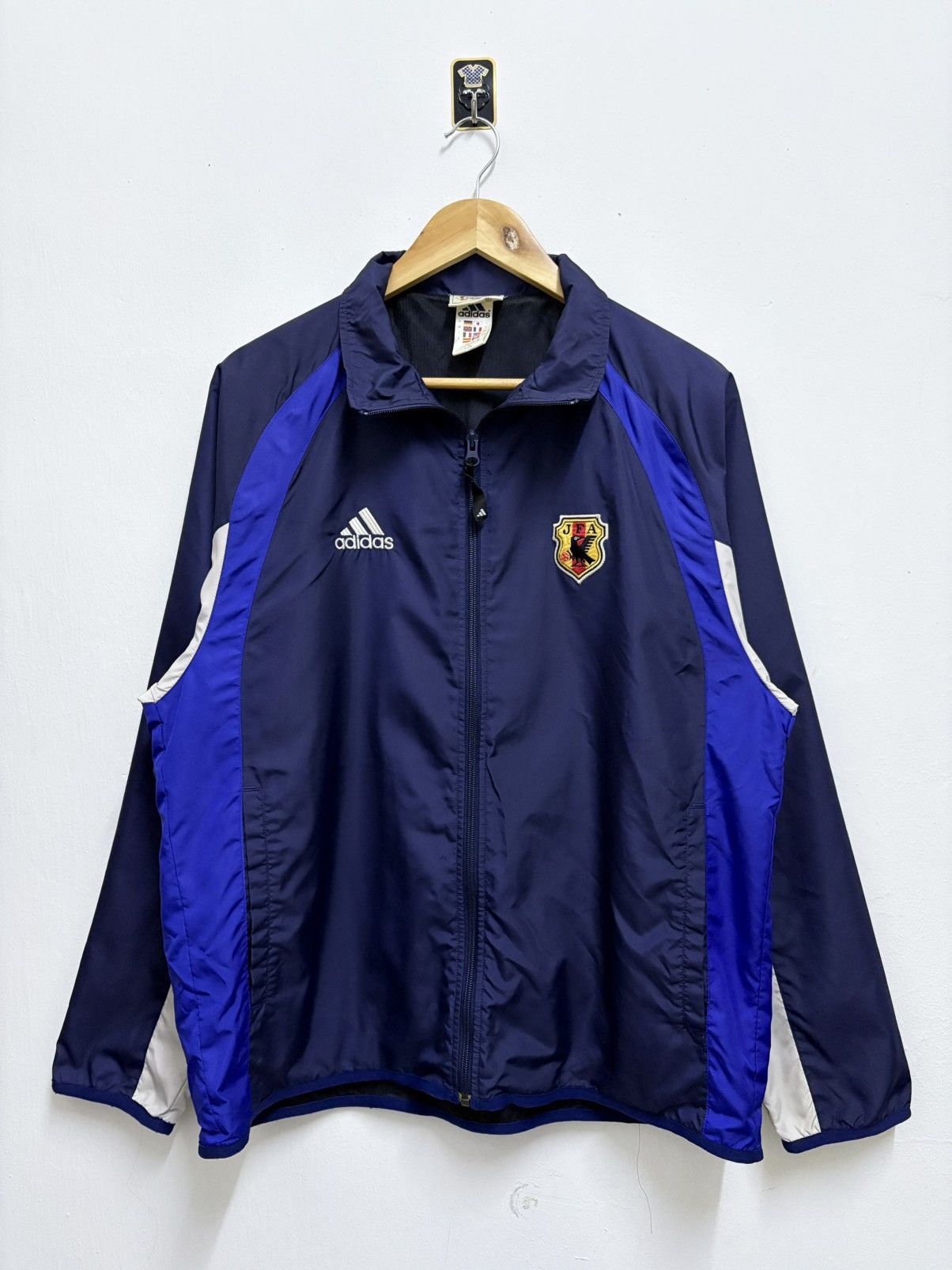 2002年サッカーW杯　日本代表ウィンドブレイカー　Oサイズ 2002年サッカーW杯 日本代表ウィンドブレイカー Oサイズ 記念グッズ