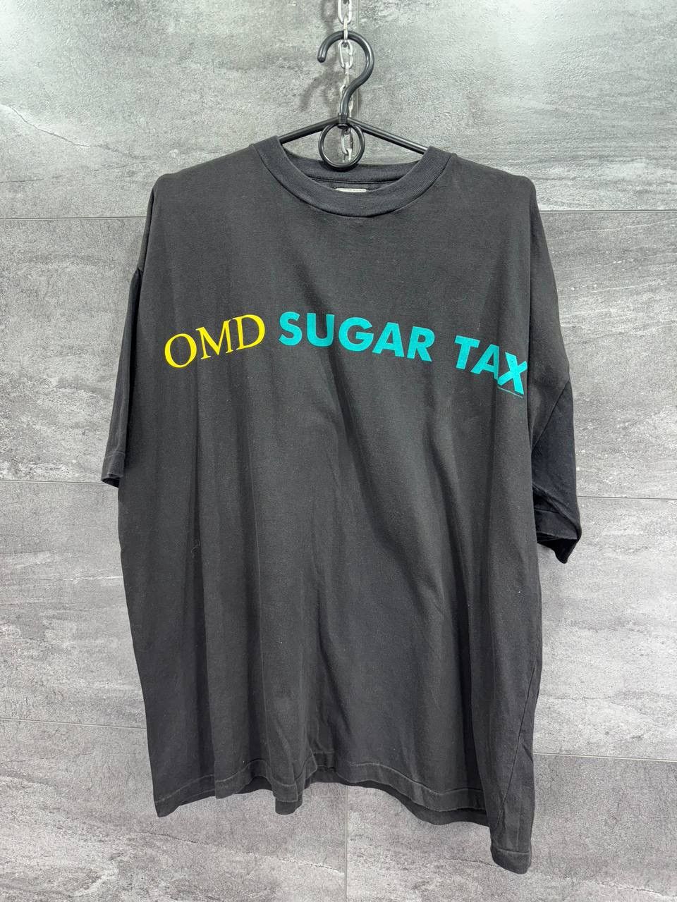 Band Tees 90’s OMD Sugar Tax Tour T Shirt Single Stitch 1991 Vintage Size US XL / EU 56 / 4 - 1 Thumbnail