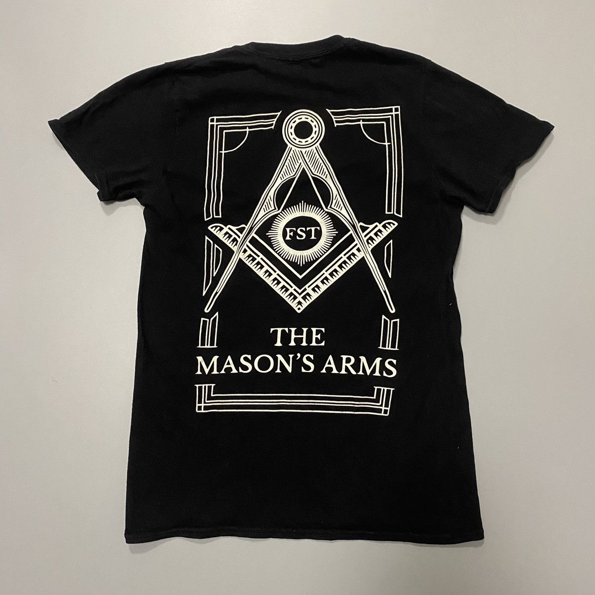 Other Big Logo “The Masons Arms” XS-S T-shirt Men’s Black Size US S / EU 44-46 / 1 - 1 Thumbnail