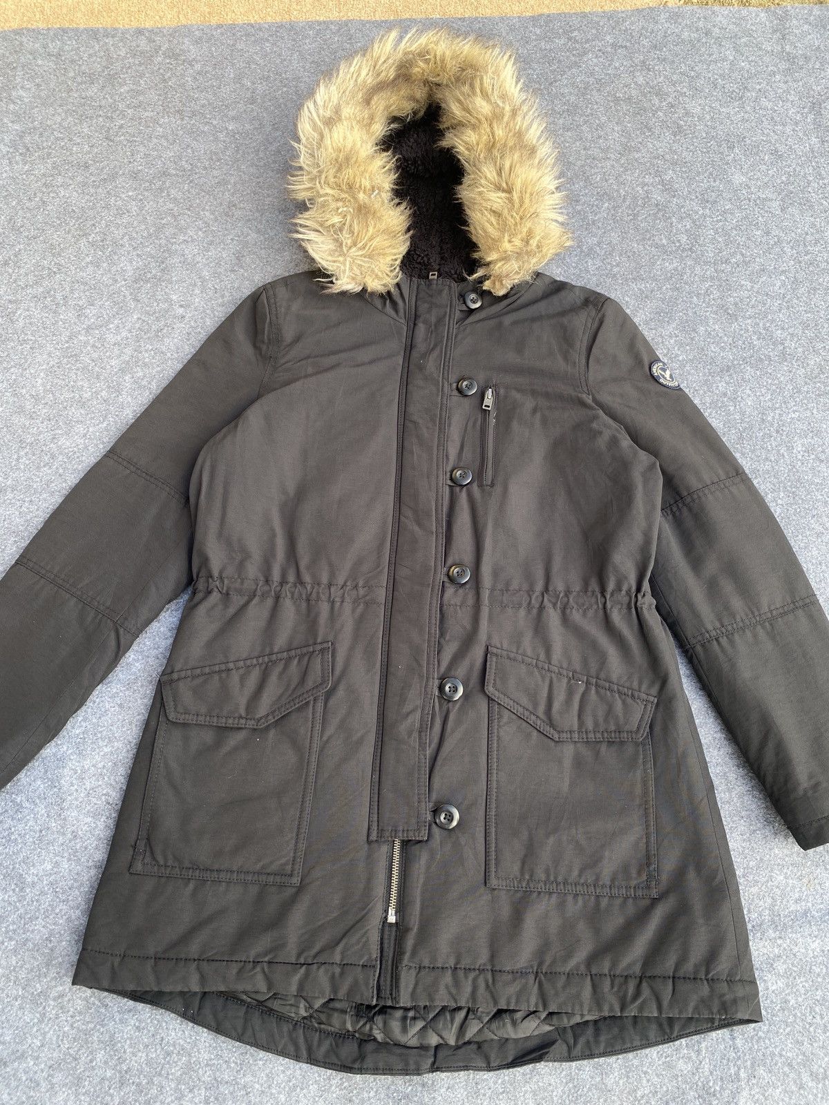 American Eagle Outfitters America eagle Faux Fur Trim Hooded Parka Jacket Size M / US 6-8 / IT 42-44 - 4 Thumbnail