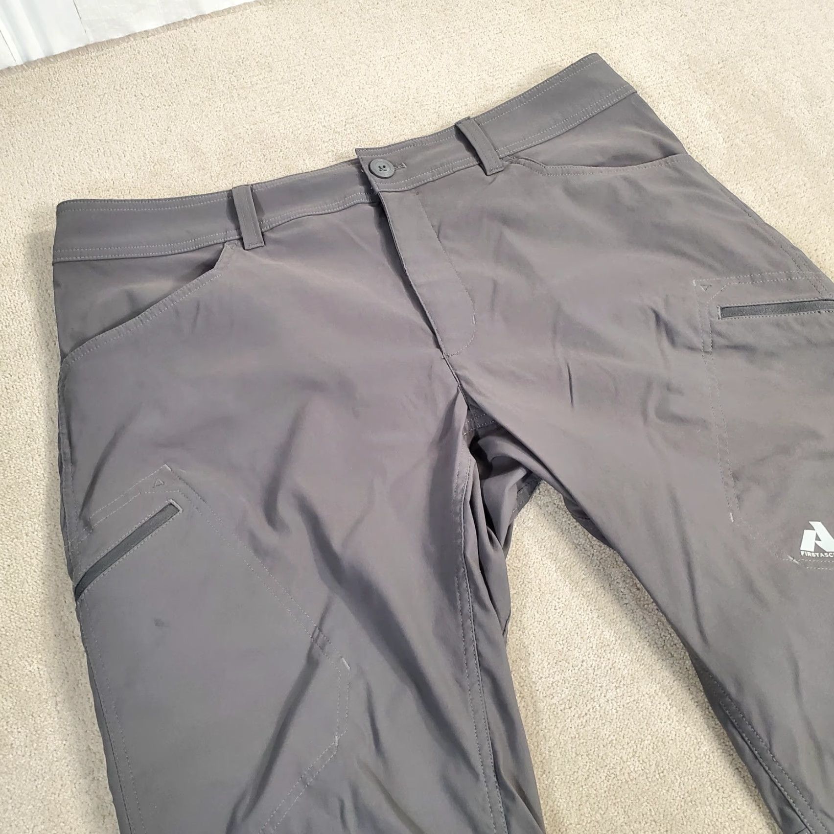 Eddie Bauer Eddie Bauer First Ascent Pants Mens 38x30 Gray Cargo Outdoors Hiking Stretch Size US 38 / EU 54 - 2 Thumbnail