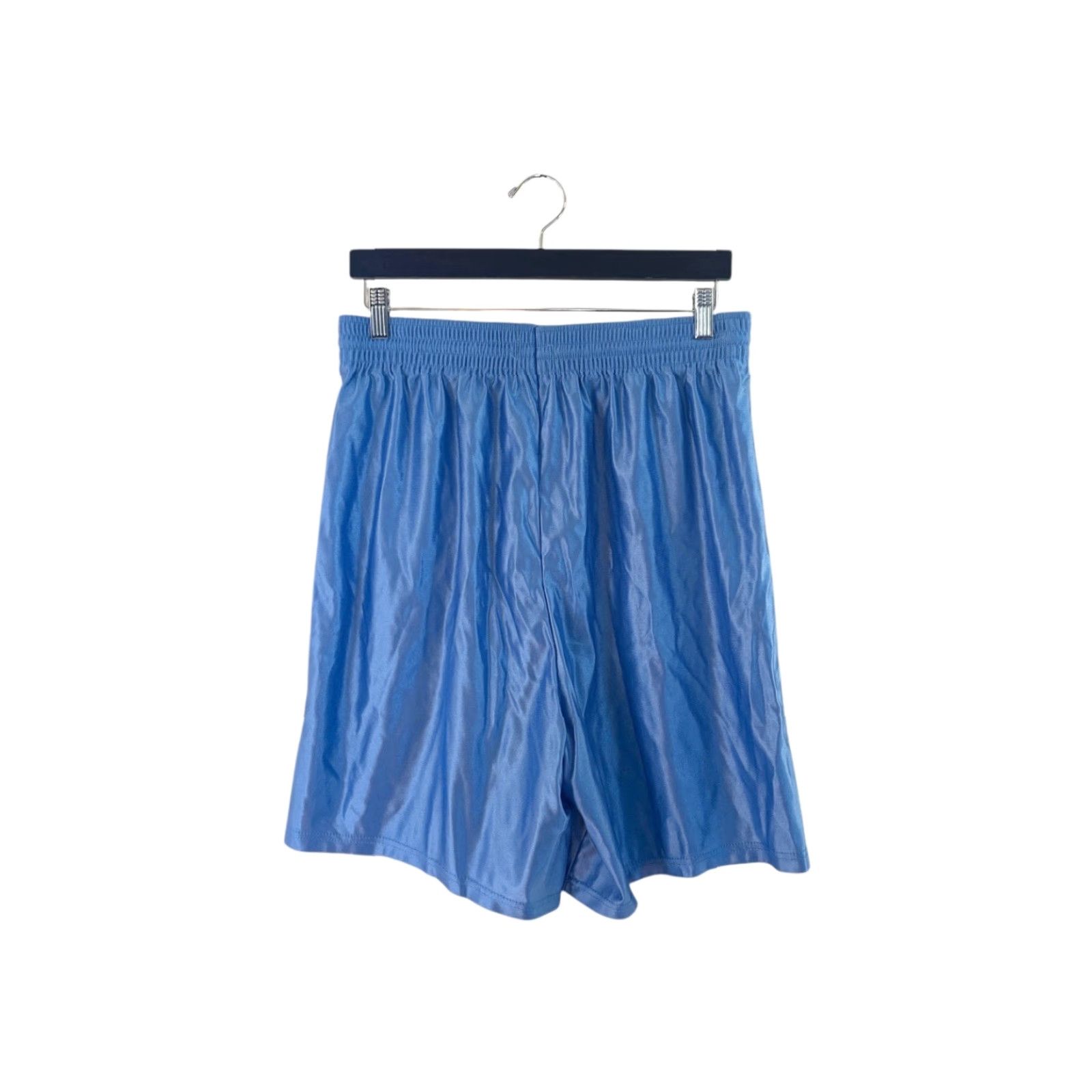 Vintage VINTAGE Don Alleson Dazzle Basketball Shorts Mens Large NWOT Deadstock 2002 Blue Nylon Athletic Shorts Mens Size US 33 - 7 Thumbnail