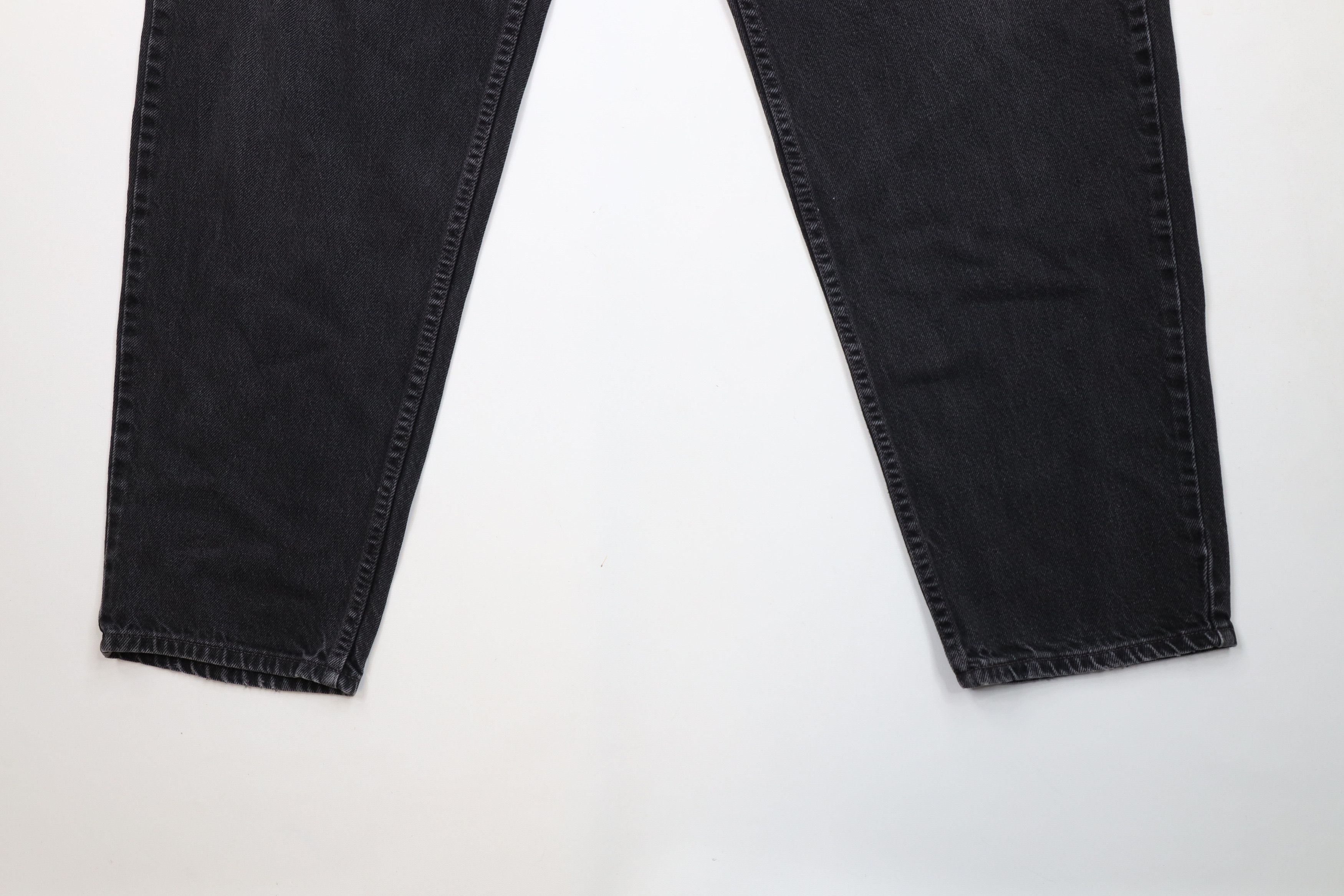 Levi's × Vintage Vintage Y2K 2000 Levis 560 Loose Fit Tapered Leg Jeans Black Size US 40 / EU 56 - 4 Thumbnail