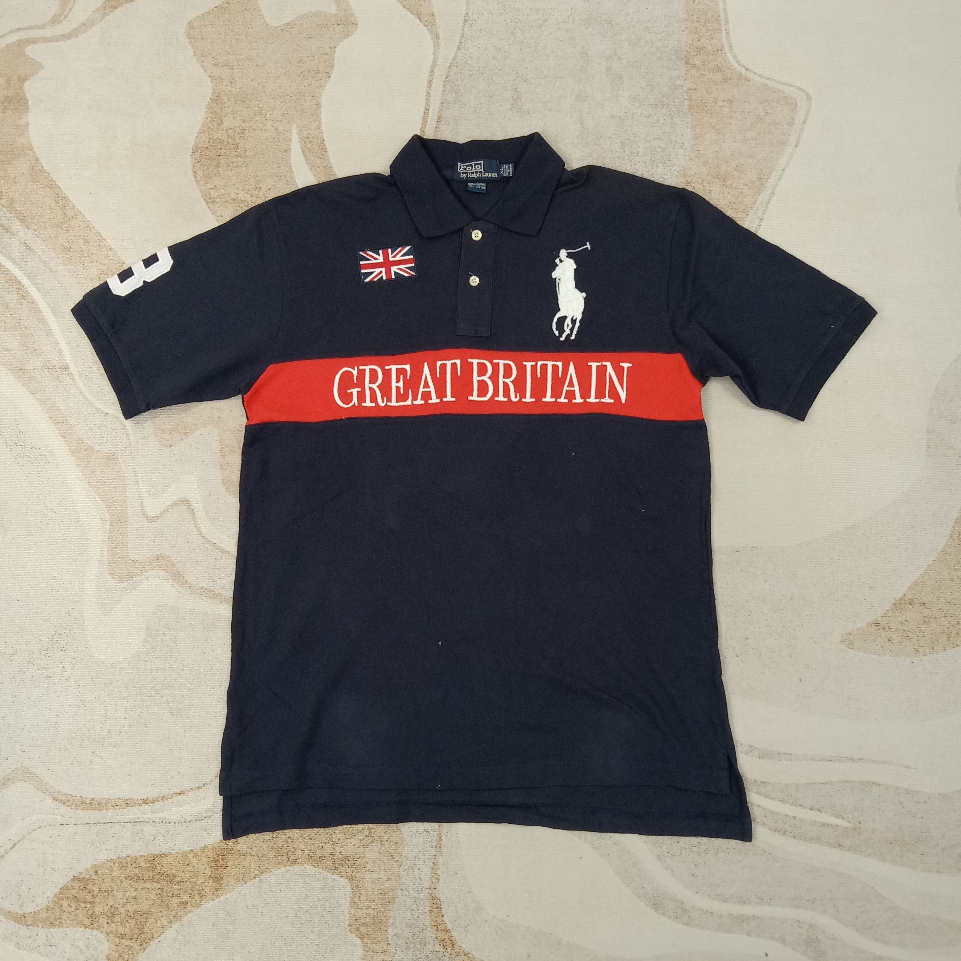 Polo Ralph Lauren Polo Ralph Lauren Great Britain Polos C259N79 Size US L / EU 52-54 / 3 - 1 Thumbnail