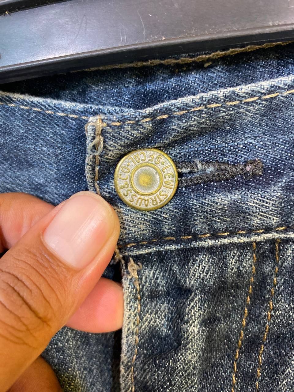 Levi's levis 514 nice faded design denim Size US 38 / EU 54 - 7 Thumbnail