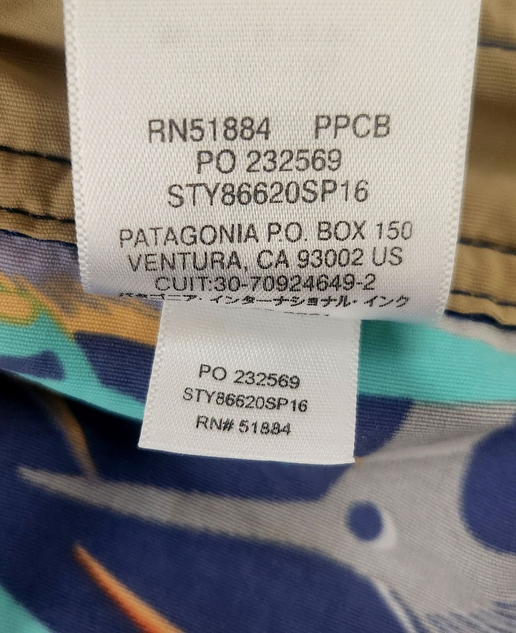 Patagonia Patagonia Hydropeak SP Board shorts Swim Trunks SZ 31 Size US 31 - 10 Thumbnail