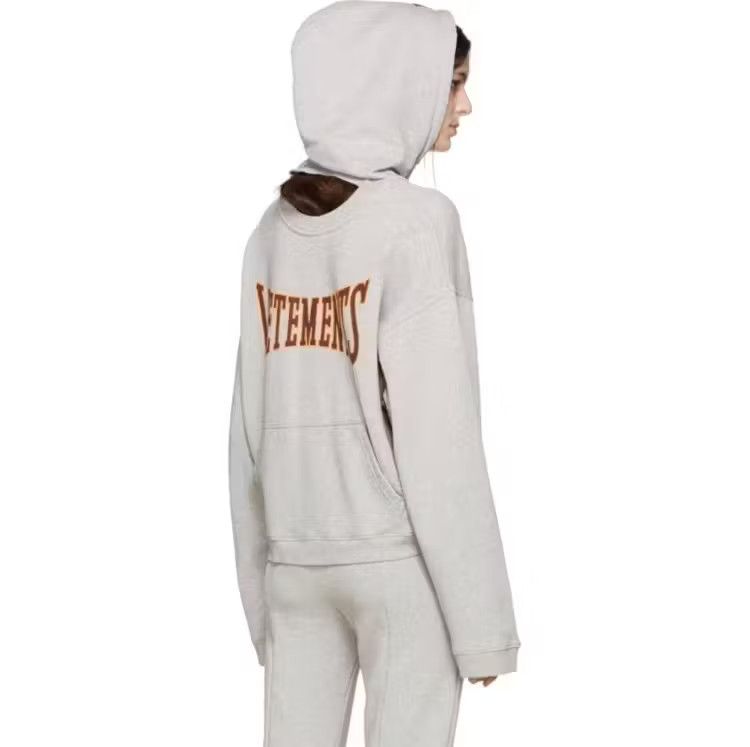 Vetements Reversible hoodie heather grey Size US S / EU 44-46 / 1 - 3 Thumbnail