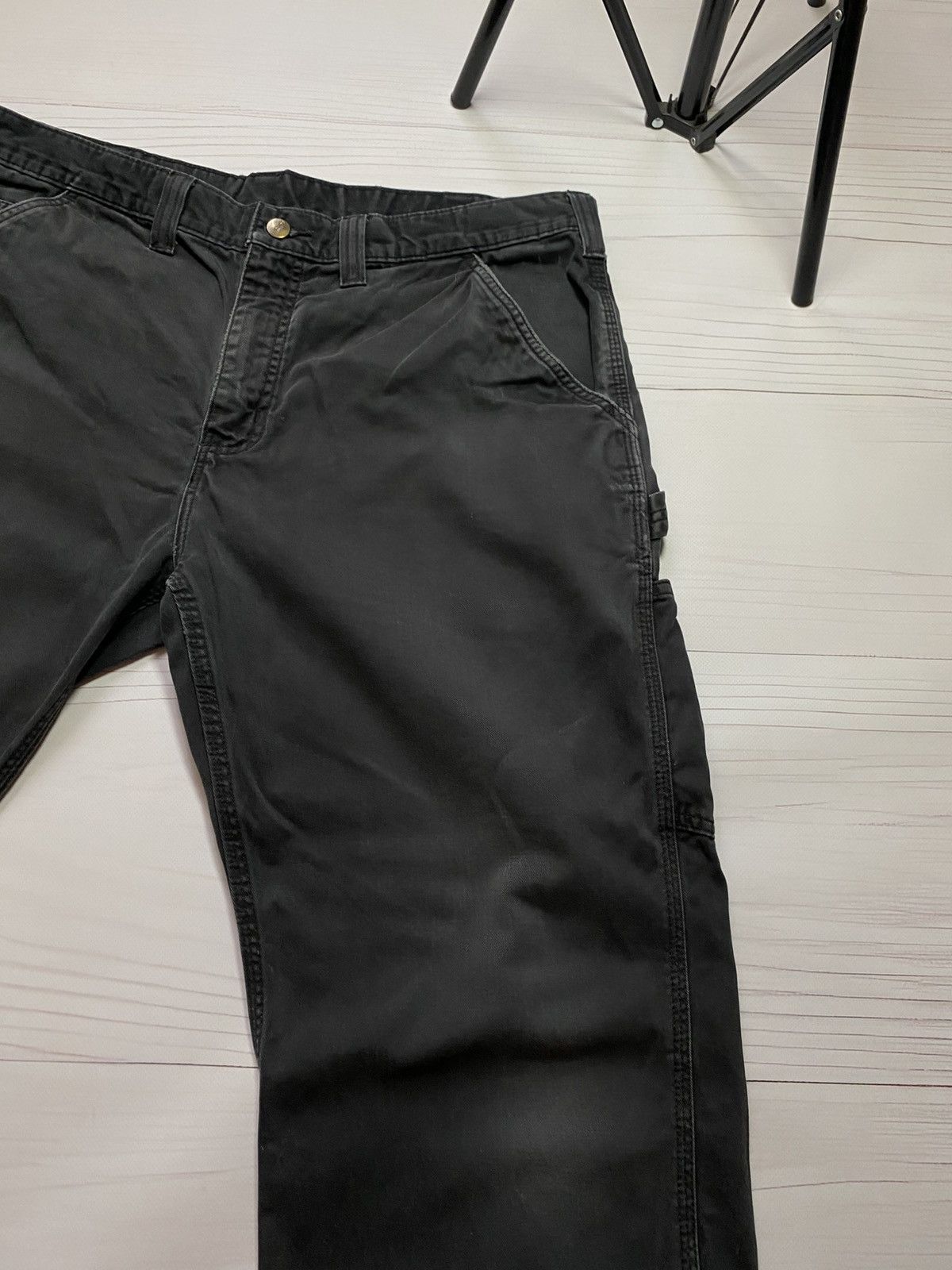 Carhartt Vintage Carhartt double knee faded cropped pants Size US 38 / EU 54 - 8 Thumbnail