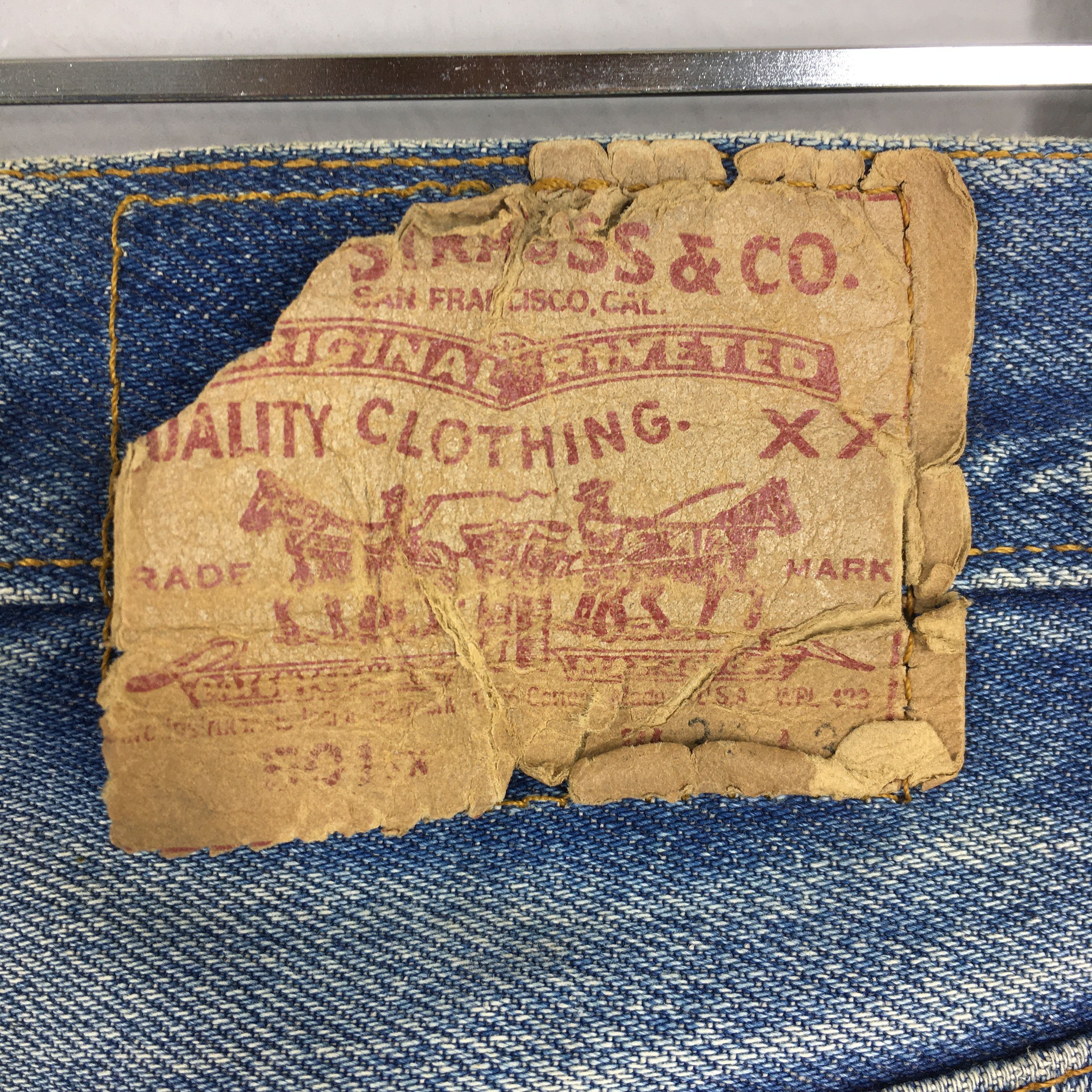 Levi's Size 29x31 Vintage 90's Levi's 501 High Rise Jeans S1748 Size 29" - 12 Thumbnail