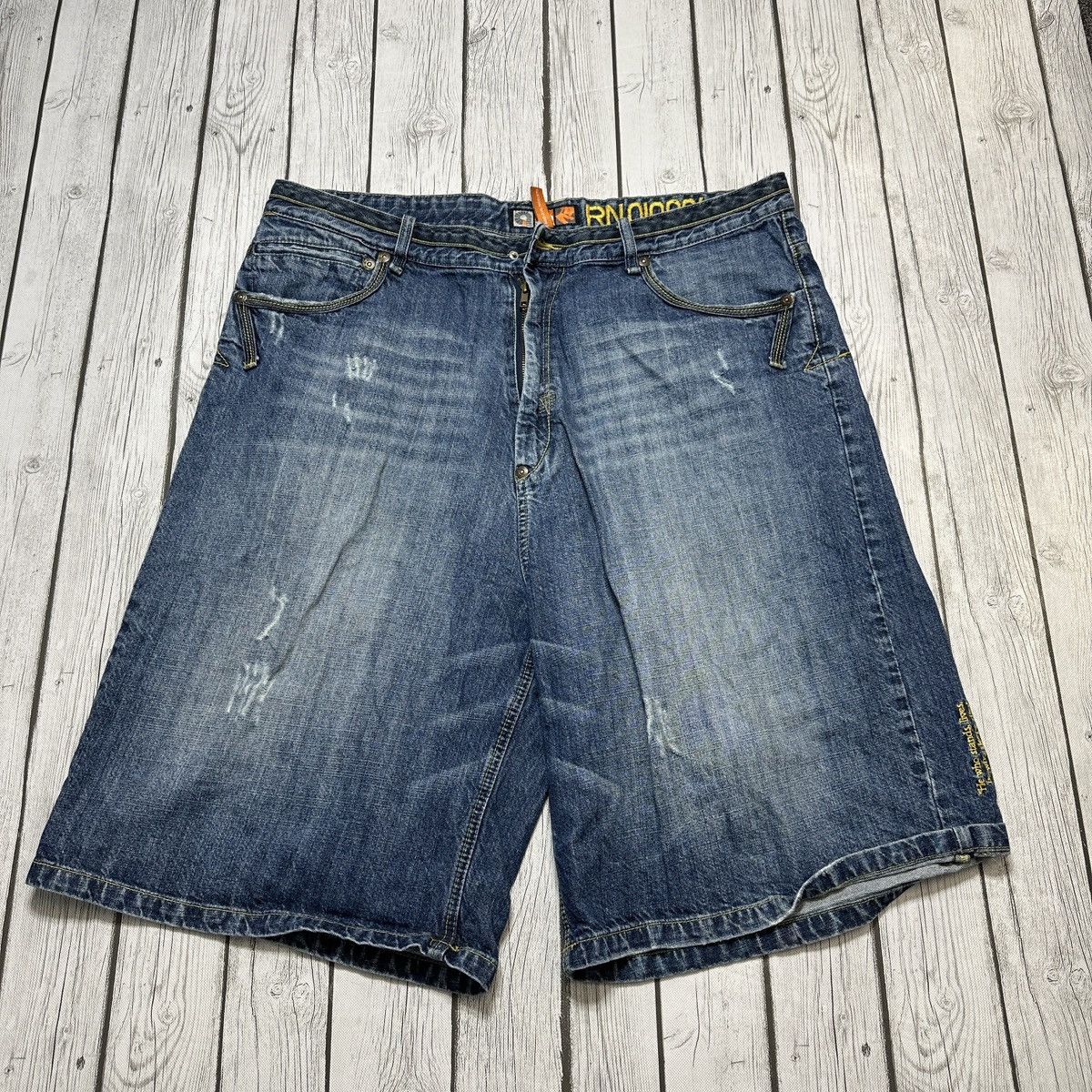 Akademiks × Vintage Vintage Akademiks jean shorts Size US 42 / EU 58 - 2 Thumbnail