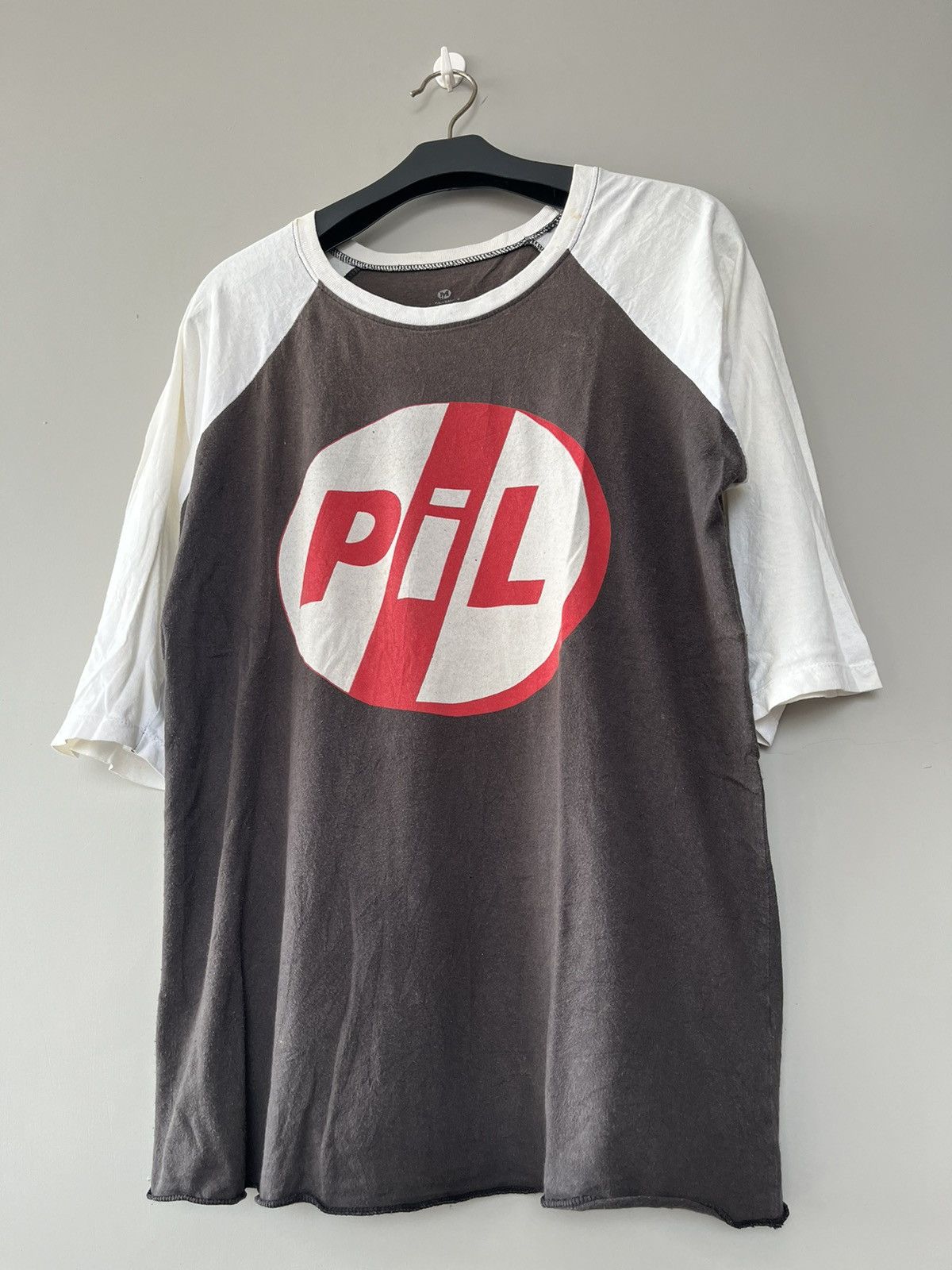 Band Tees × Vintage PUBLIC IMAGE LTD PIL BAND ROCK LOGO VINTAGE REGLAN T-SHIRT Size US M / EU 48-50 / 2 - 4 Thumbnail
