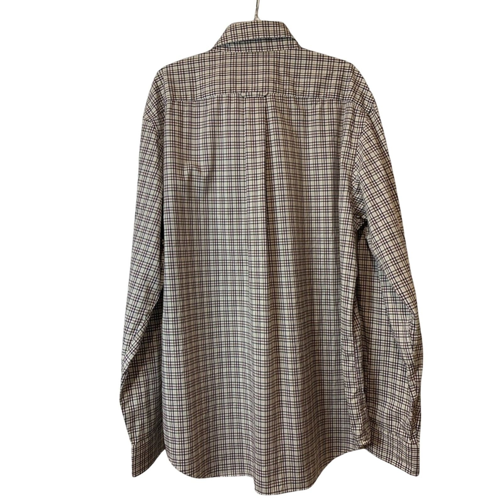 Nautica Nautica Mens Plaid Button Down Shirt Size Large Size US L / EU 52-54 / 3 - 4 Thumbnail
