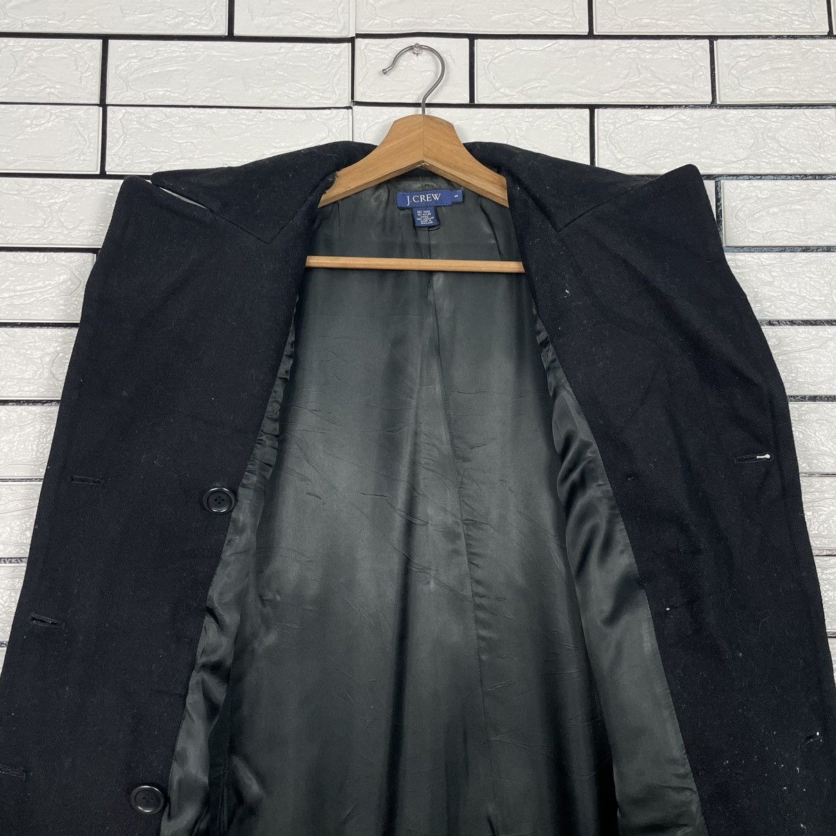 J.Crew J. Crew Double Breasted Wool Coat Size S / US 4 / IT 40 - 11 Thumbnail
