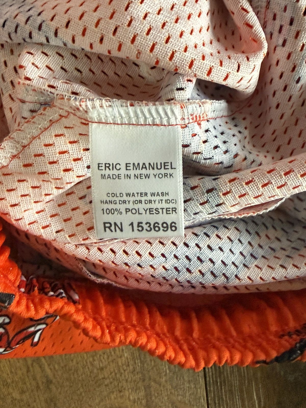 Eric Emanuel NEW ERIC EMANUEL x MATTY BOY ORANGE SHORTS Size US 32 / EU 48 - 5 Thumbnail