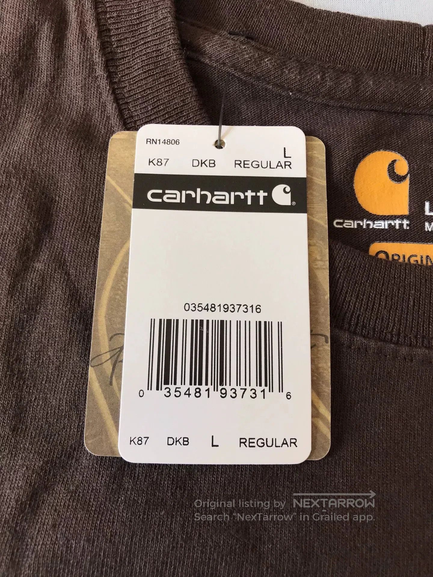 Carhartt Carhartt K87 Short. Size US L / EU 52-54 / 3 - 7 Thumbnail