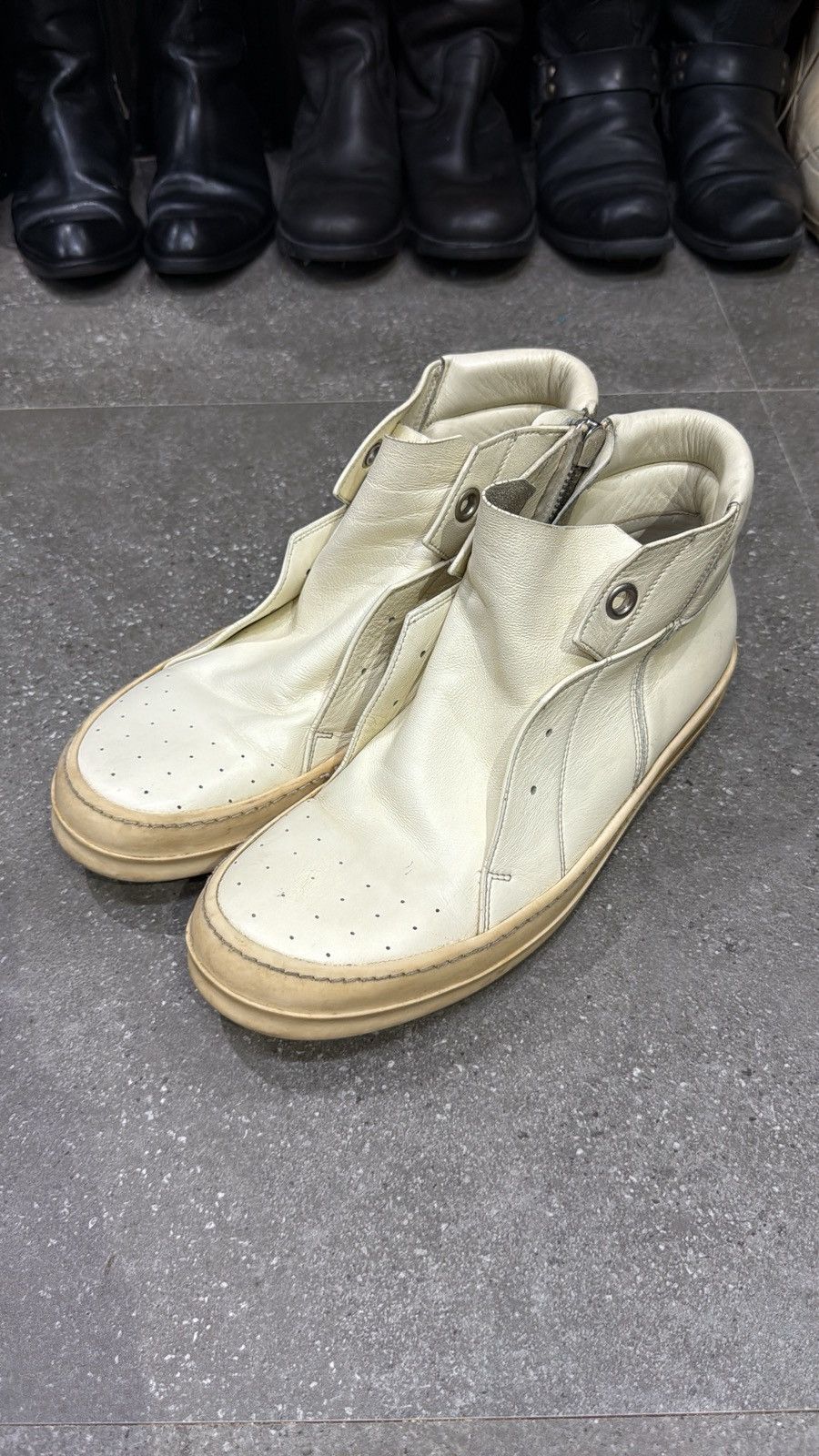 Rick Owens f/w 2017 rick owens glitter island dunk milk colorway Size US 11 / EU 44 - 15 Thumbnail