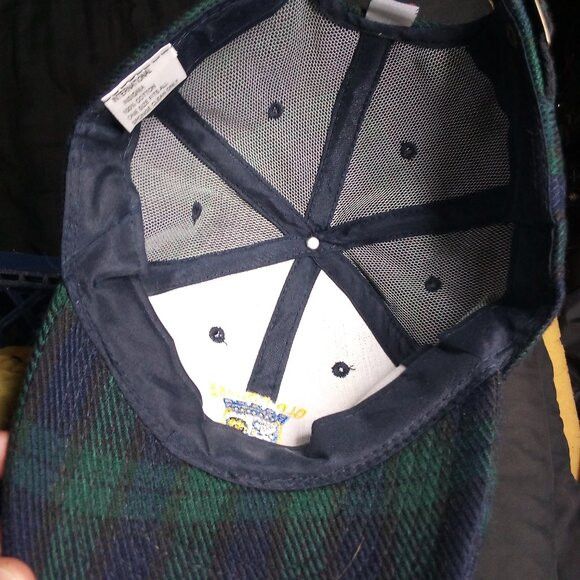 Other DS Vintage St. Andrew's Old Course Golf Plaid Strap Hat Cap Size ONE SIZE - 6 Thumbnail