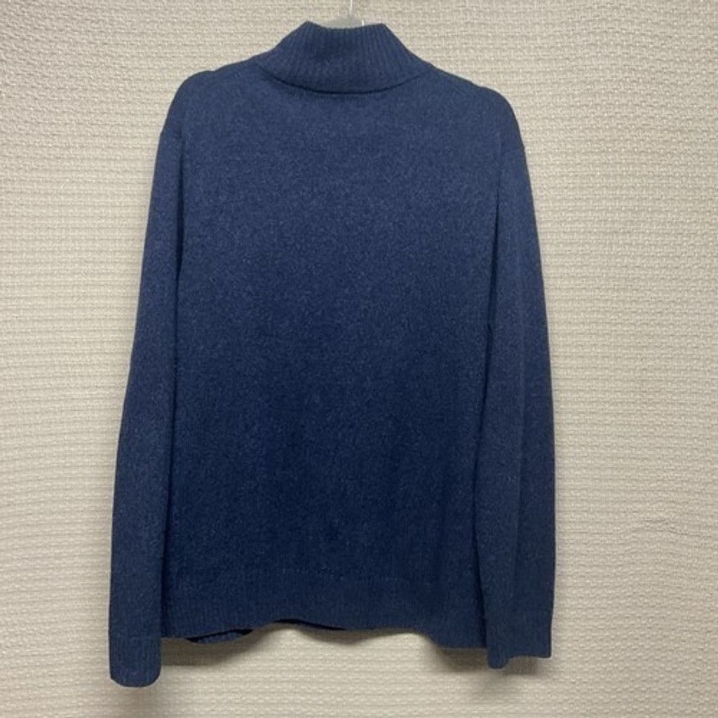 J.Crew J. Crew Wool Knit 1/4 Zip MockNeck Sweater Pullover Men L Size US L / EU 52-54 / 3 - 8 Thumbnail