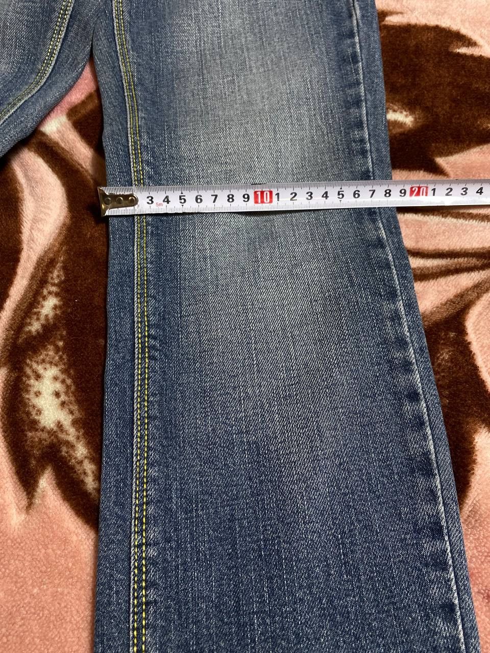 Lee × Vintage Vintage 90s Lee Washed Denim Jeans Pants Y2K Rare Size US 27 - 20 Thumbnail