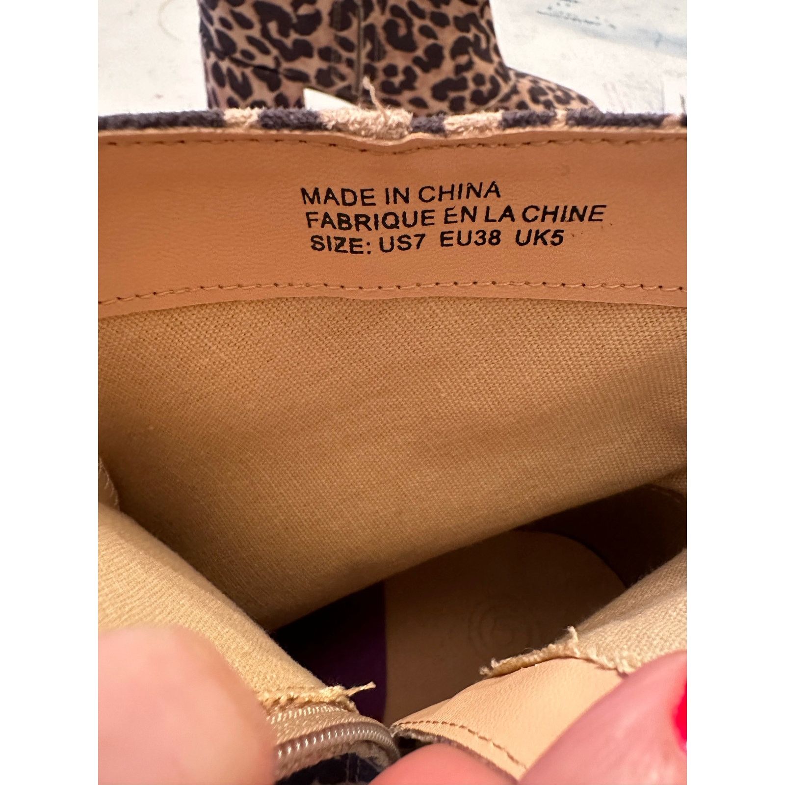 Urban Outfitters Urban Outfitters animal print block heel booties size 7 Size US 7 / EU 40 - 4 Thumbnail