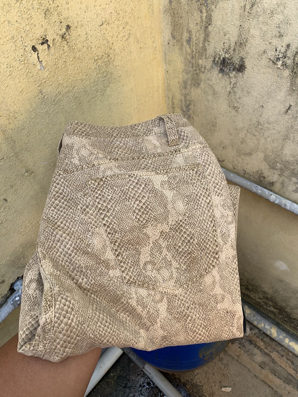 Japanese Brand Rare! Liz Claiborne Snake Skin Design Pants Jeans Size US 30 / EU 46 - 10 Thumbnail