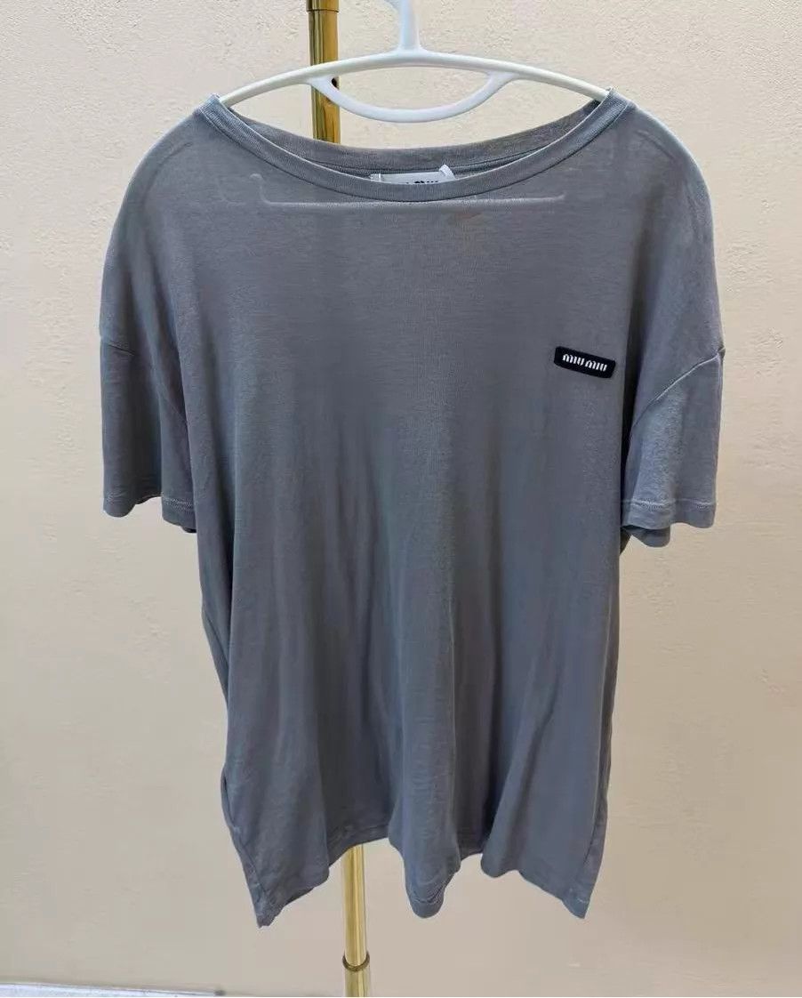 Miu Miu MIU MIU 23S Short Sleeve T-shirt Size US M / EU 48-50 / 2 - 1 Thumbnail