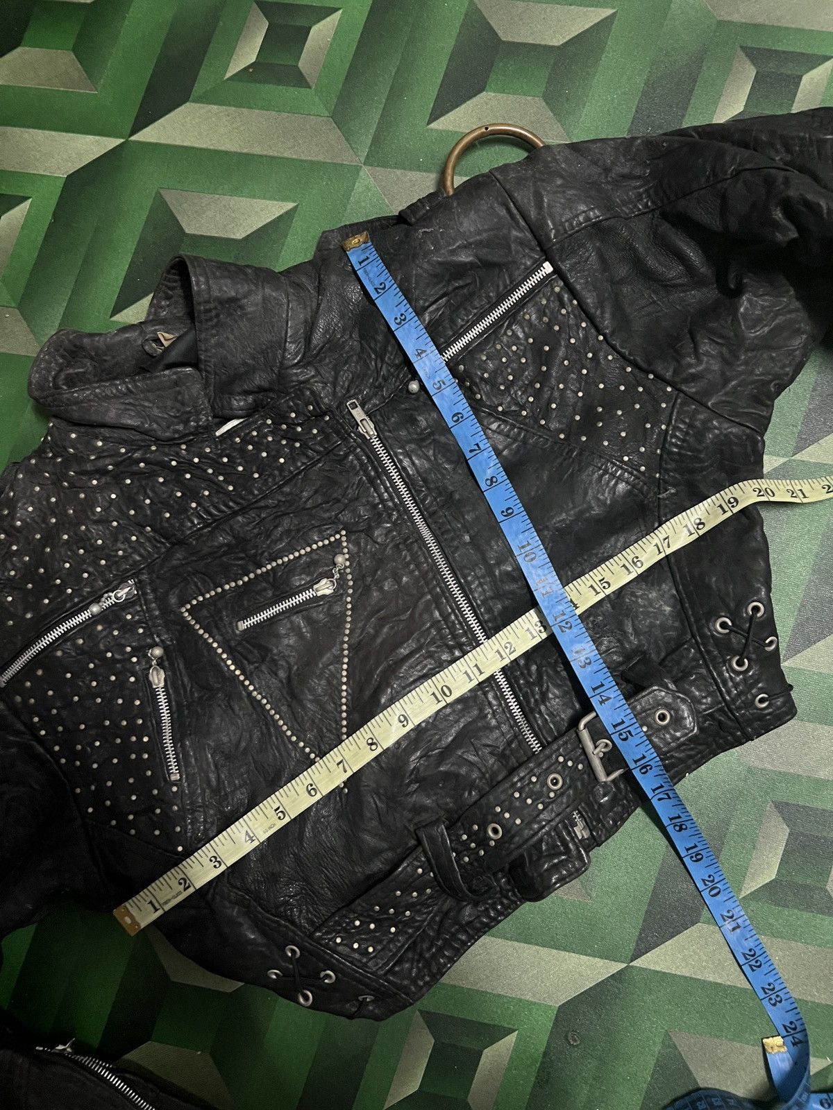 Designer × Le Grande Bleu (L.G.B.) × Seditionaries Leather Jacket DECK HAND By WHITEBOYS Size US M / EU 48-50 / 2 - 11 Thumbnail