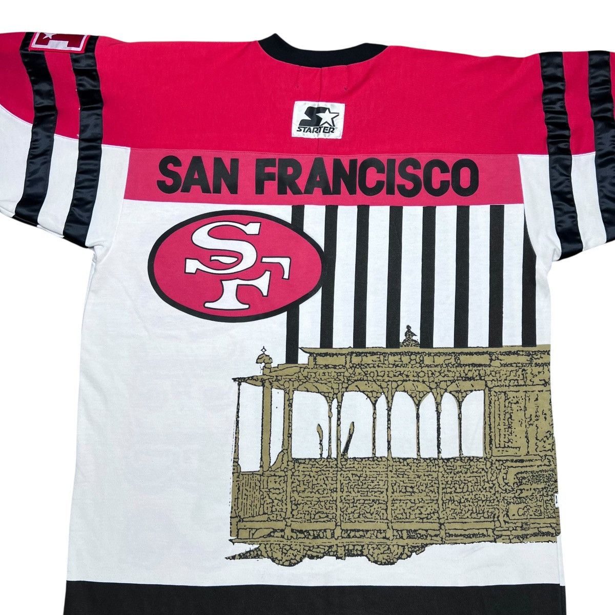 Starter NFL San Francisco 49ers Starter All Over Print Sweatshirt Size US XL / EU 56 / 4 - 10 Thumbnail