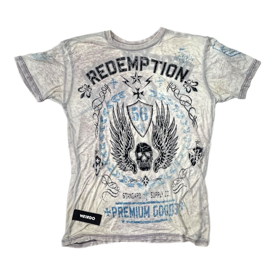 Raw State Y2K Raw State Redemption Street Fashion tee Size US XL / EU 56 / 4 - 1 Thumbnail
