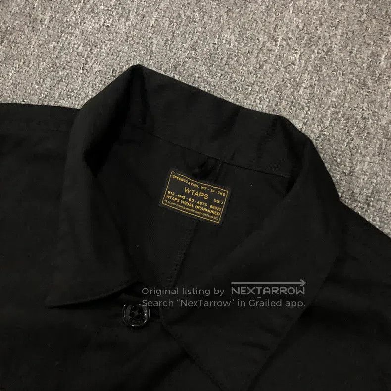 Wtaps Wtaps Black two bags and two short sleeves Size US L / EU 52-54 / 3 - 2 Thumbnail