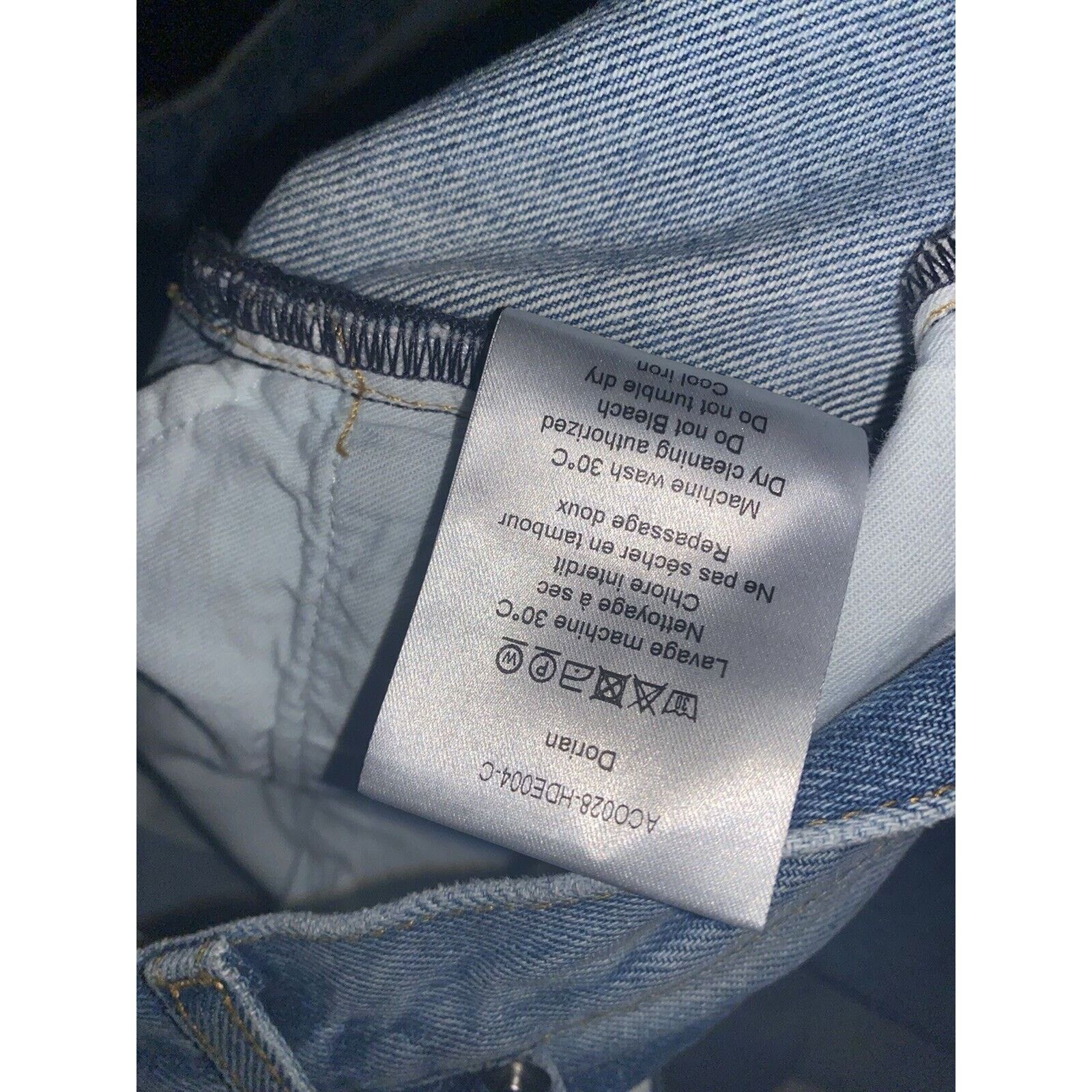 Harmony Paris Harmony Paris Dorian Jeans Size 34 Button Fly Straight Italy Size US 34 / EU 50 - 10 Thumbnail