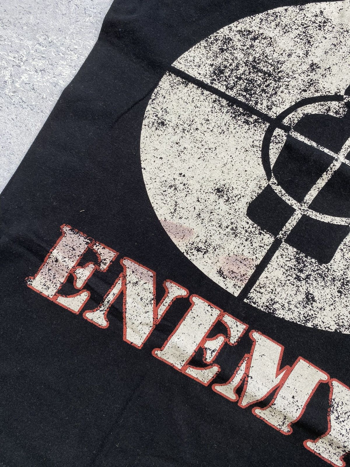 Band Tees Public Enemy Men’s Black T-shirt With Big Logo Size US M / EU 48-50 / 2 - 5 Thumbnail