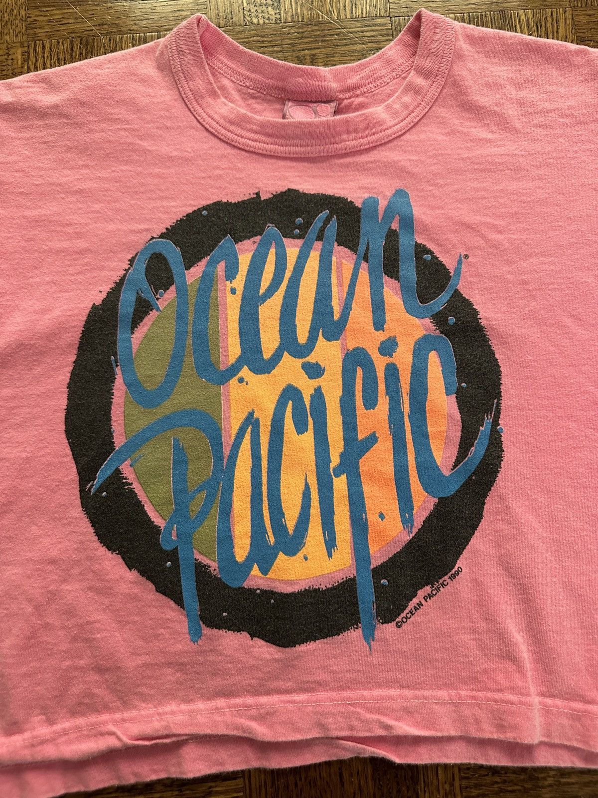 Ocean Pacific Vintage 90s Ocean Pacific Graphic Crop Top Tee Size ONE SIZE - 4 Thumbnail