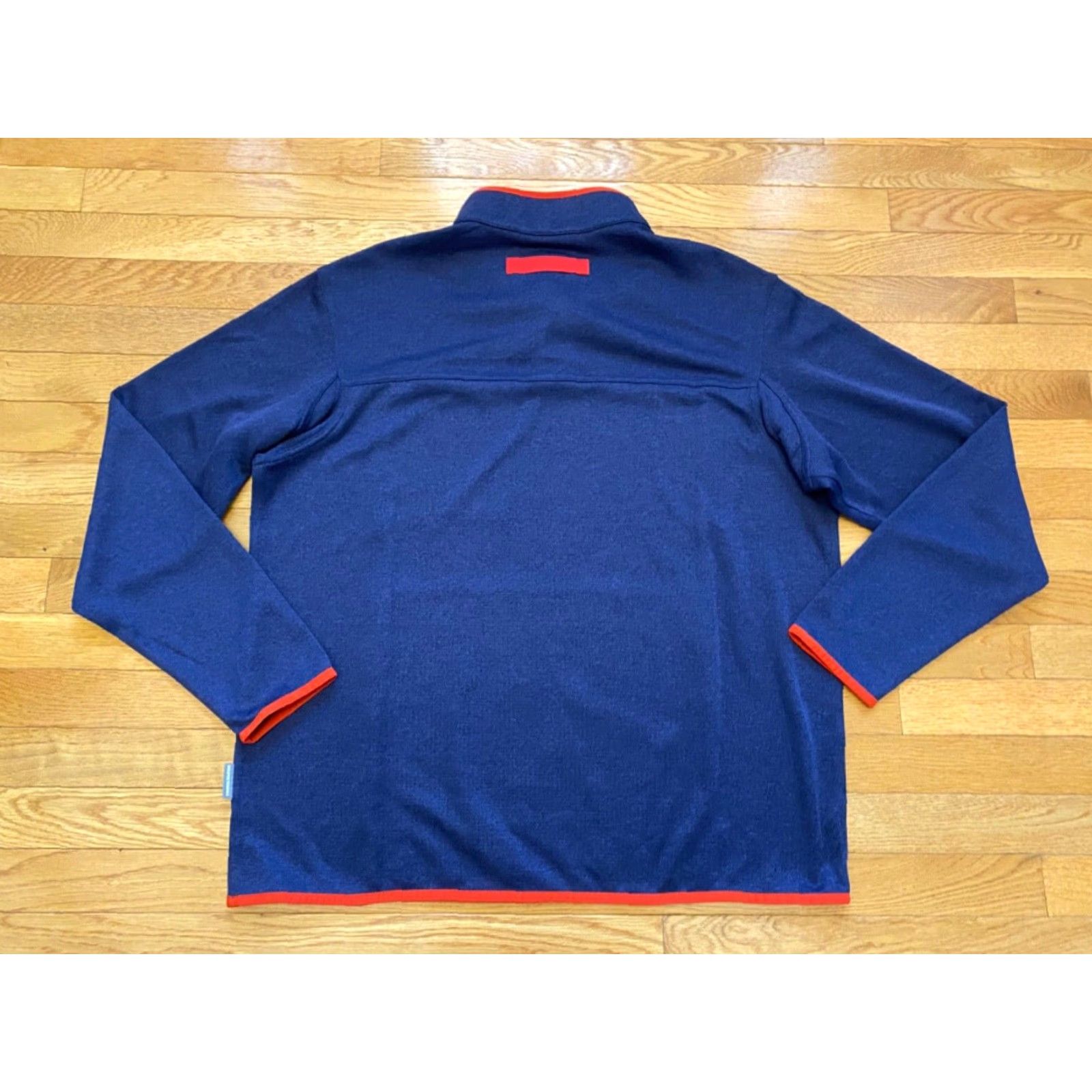Vintage Duluth Trading Relaxed Fit Sweatshirt Snaps Blue Red Size M Men EUC Size US M / EU 48-50 / 2 - 2 Thumbnail