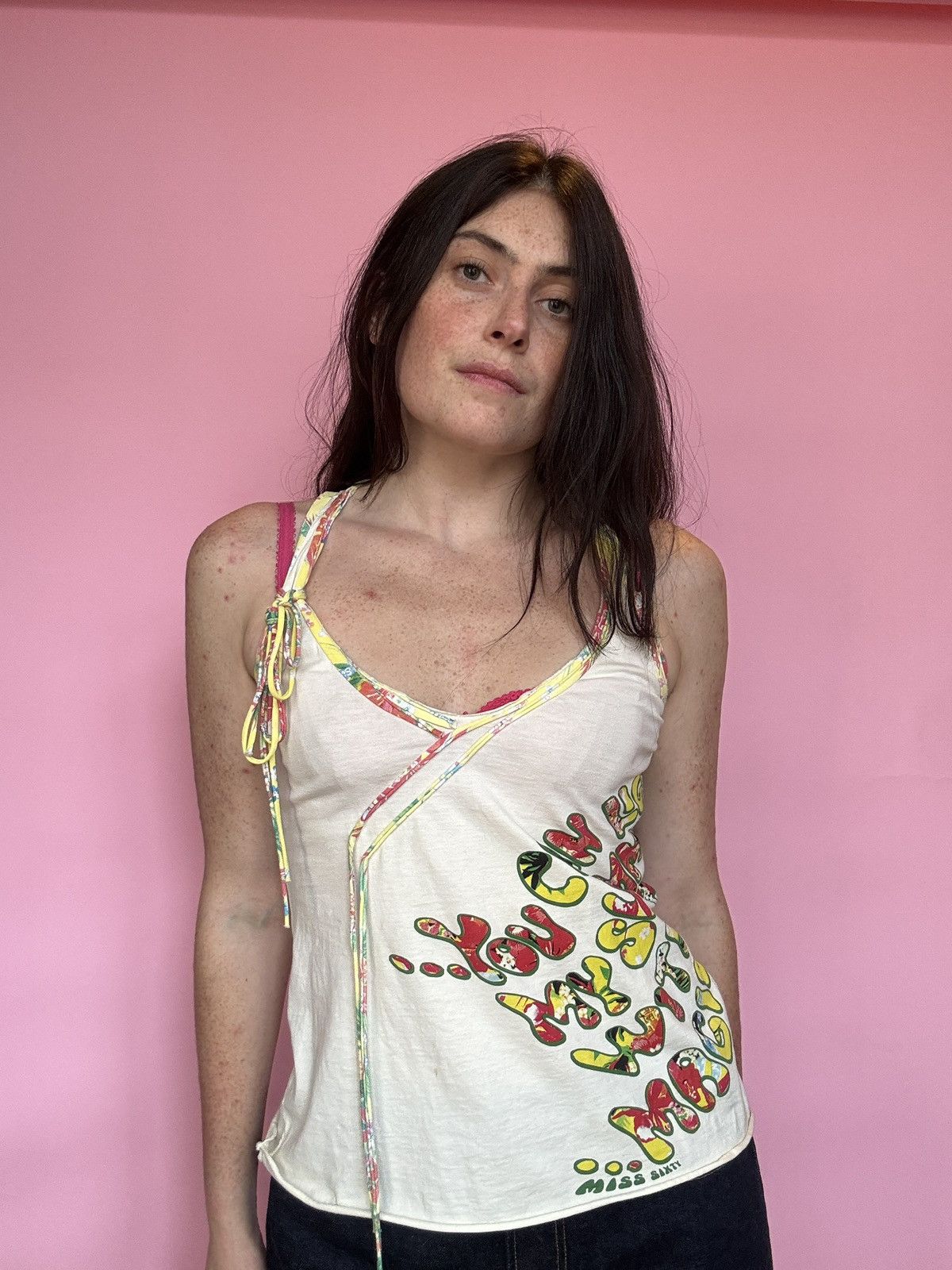 Miss Sixty Y2K VINTAGE MISS SIXTY TANK TOP Size S / US 4 / IT 40 - 1 Thumbnail