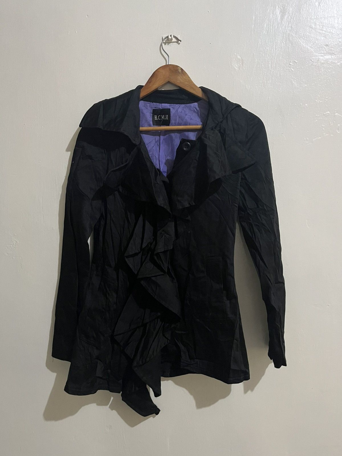 Japanese Brand Gothic/Punk Frills Design Coat Type Size M / US 6-8 / IT 42-44 - 1 Thumbnail