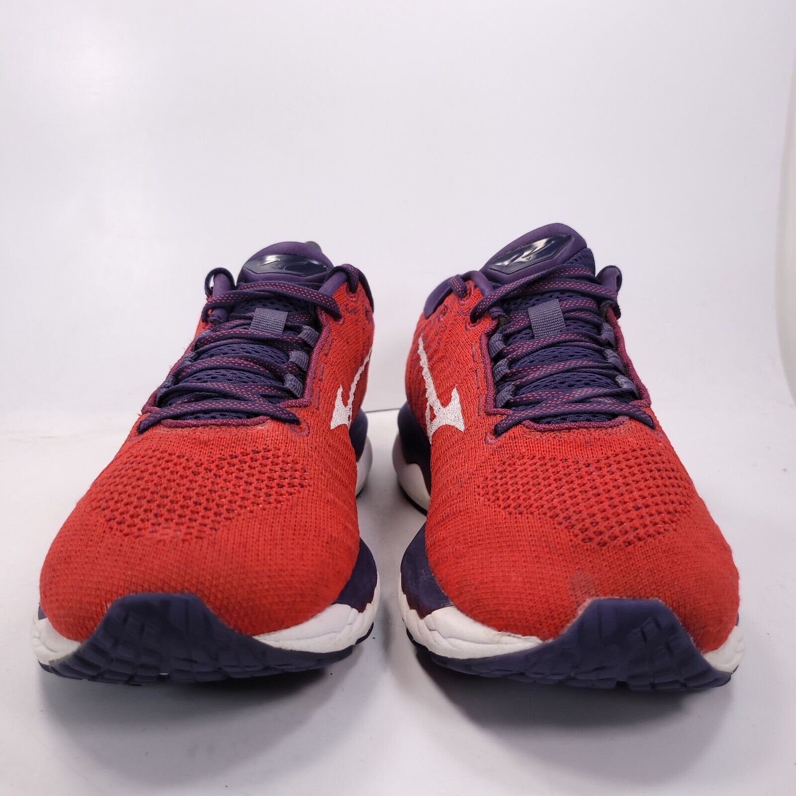 Mizuno Mizuno Wave Sky Shoe Womens Size 10 J1GD192502 Red Blue Size US 10 / IT 40 - 2 Thumbnail
