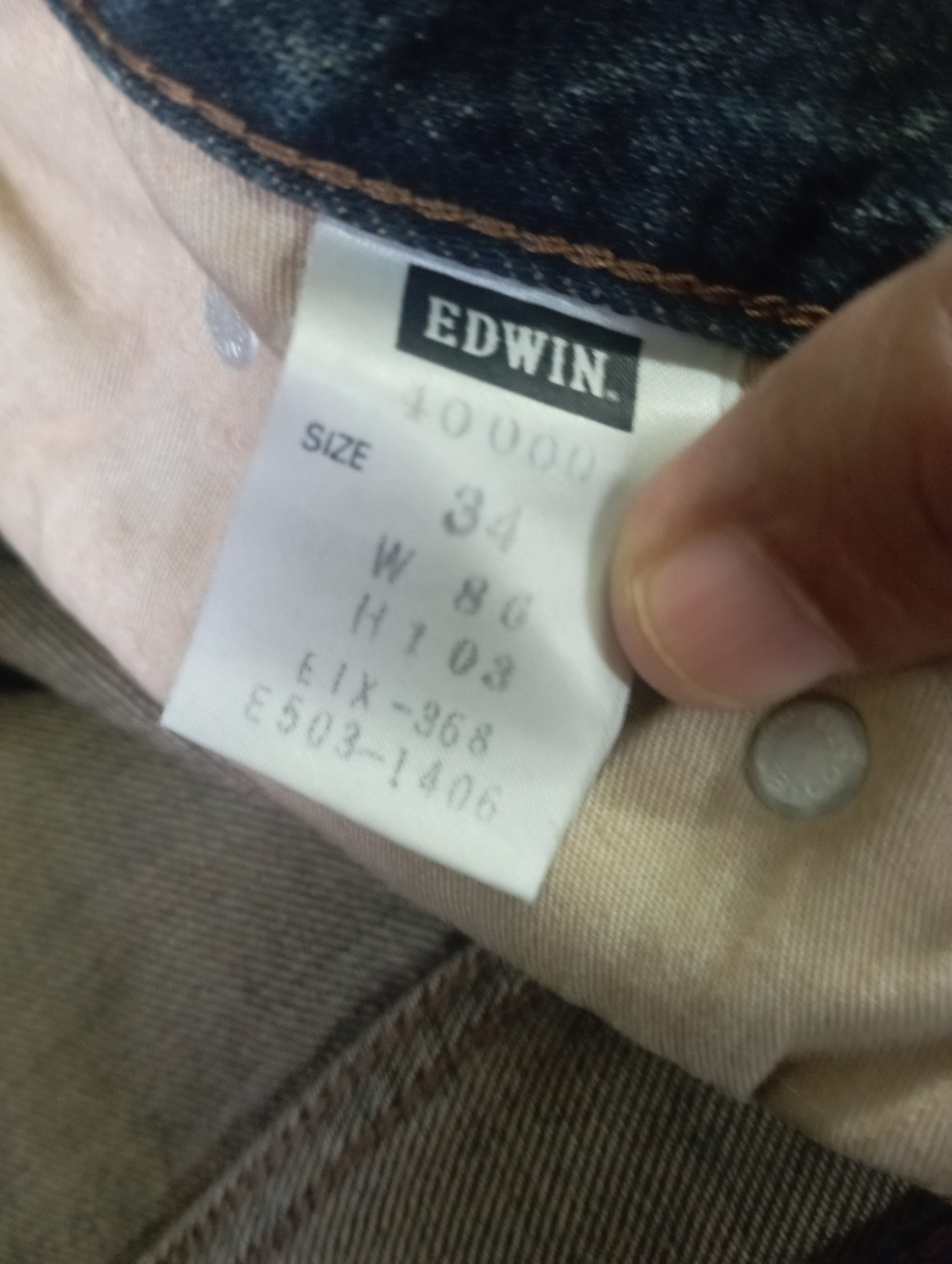 Tornado Mart Super Flare Jeans Made In Japan Mud Rusty Vintage Edwin 400 Size US 34 / EU 50 - 16 Thumbnail