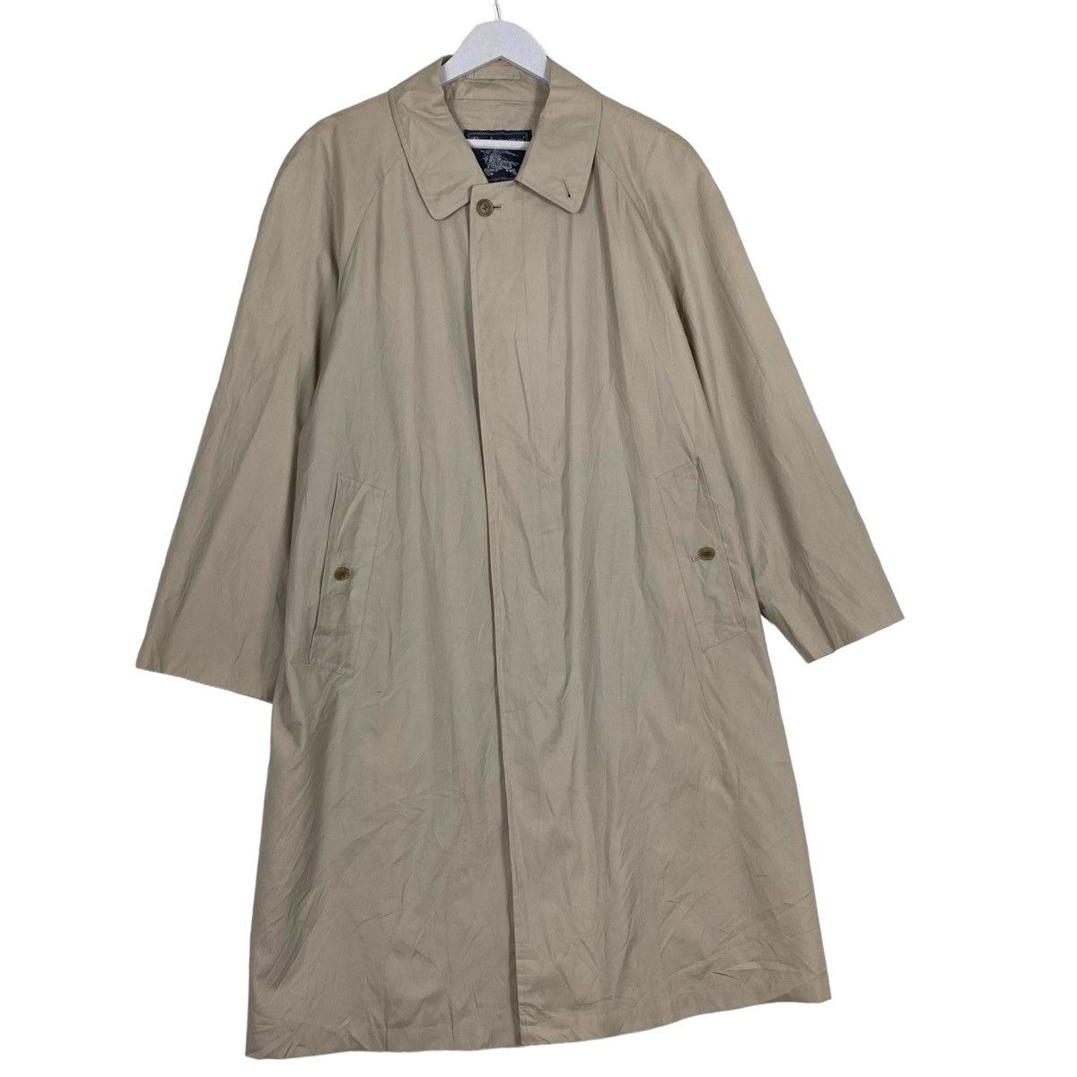 Burberry × Vintage 💥80s BURBERRYS PRORSUMS TRENCH LONG COAT JACKET Size US L / EU 52-54 / 3 - 3 Thumbnail
