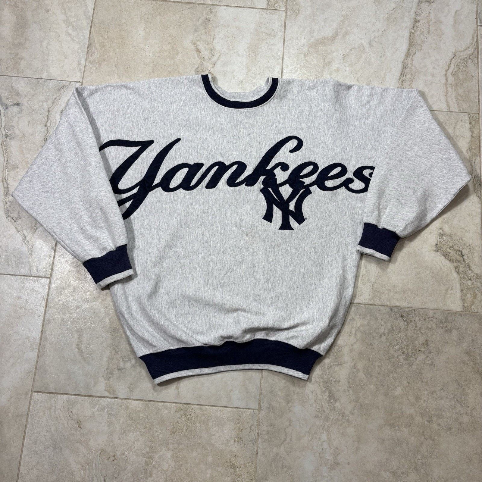 Vintage New York Yankees Sweatshirt Crewneck Mens Med