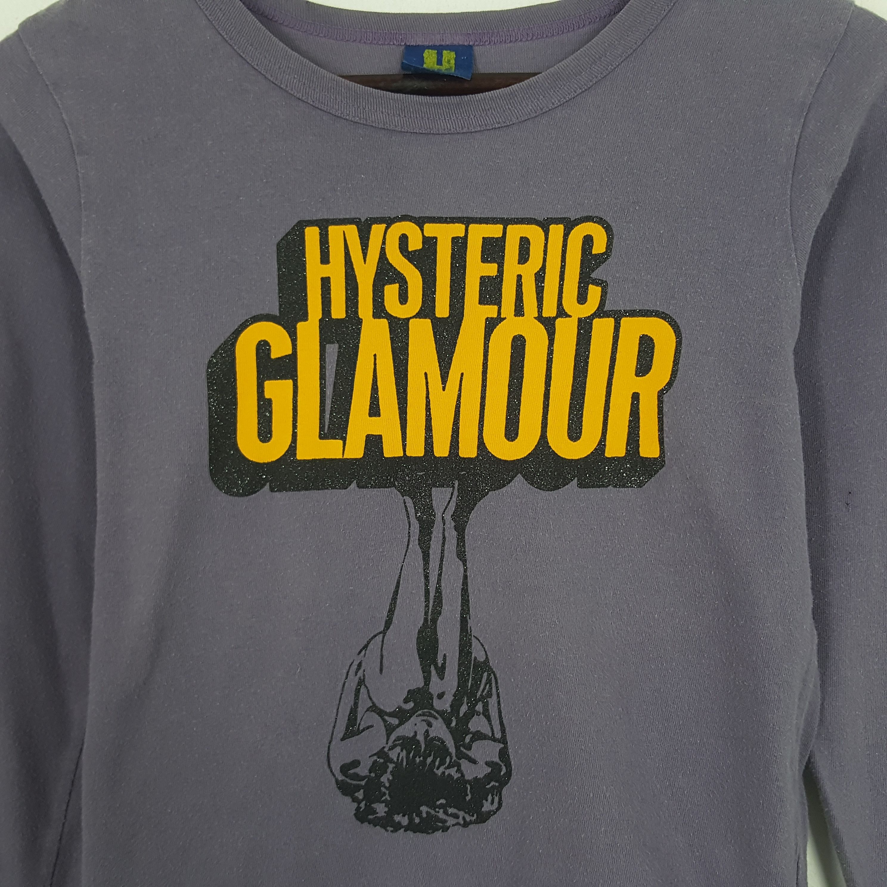 Hysteric Glamour × Vintage Vintage Hysteric Glamour Distressed Tshirt Size US S / EU 44-46 / 1 - 2 Thumbnail