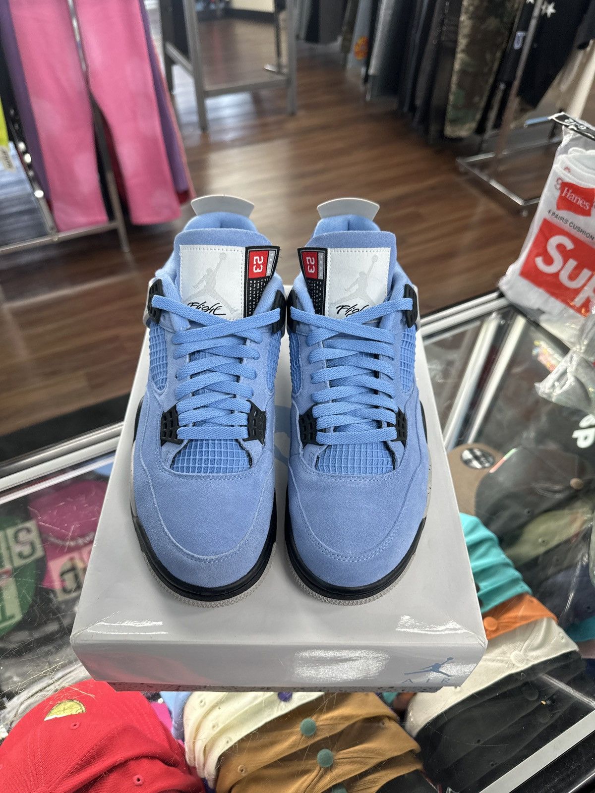 Jordan Brand Jordan 4 University Blue Size US 10 / EU 43 - 6 Thumbnail
