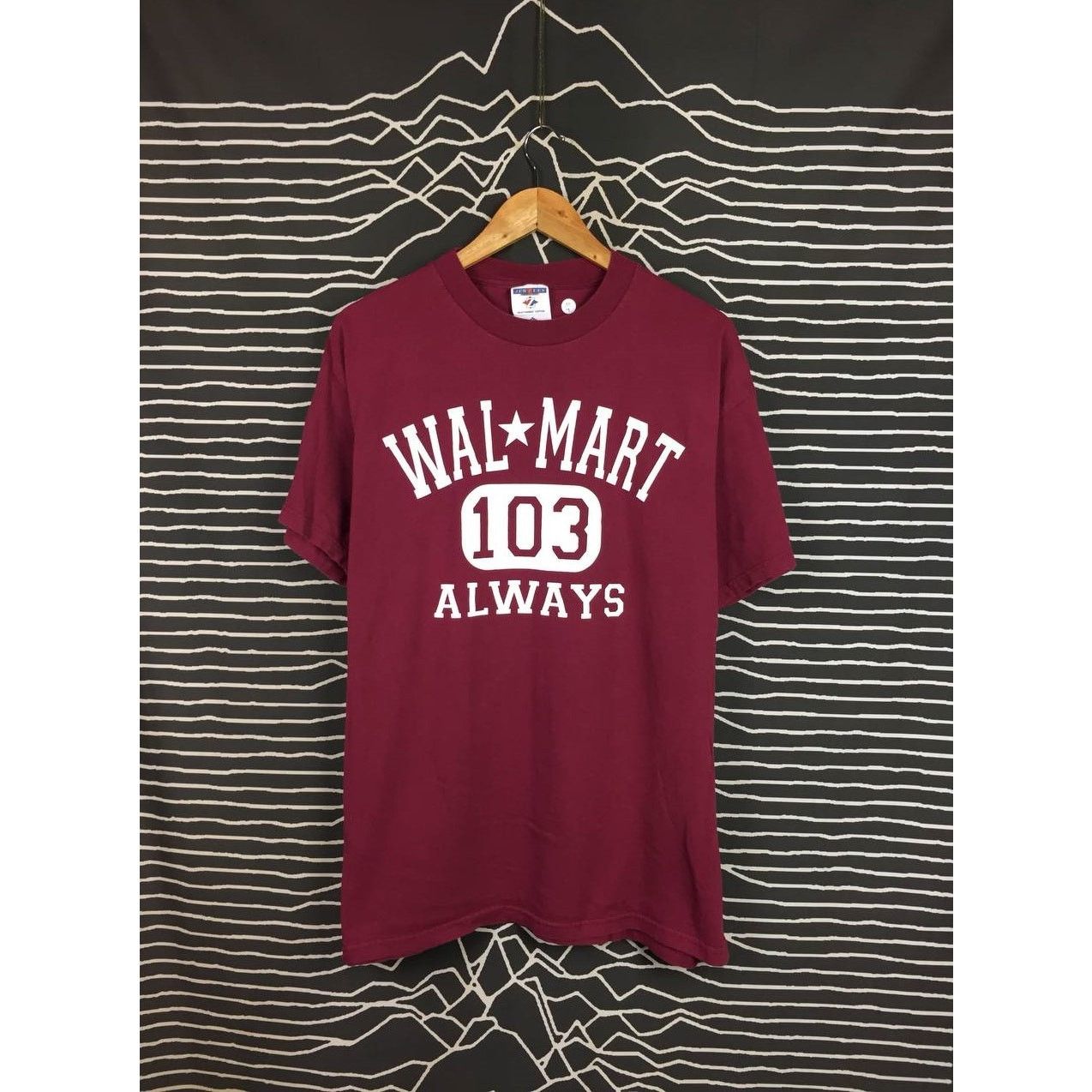 Jerzees × Vintage Jerzees Heavyweight Cotton Wal-Mart 103 Always Promo Tee Size US L / EU 52-54 / 3 - 2 Thumbnail