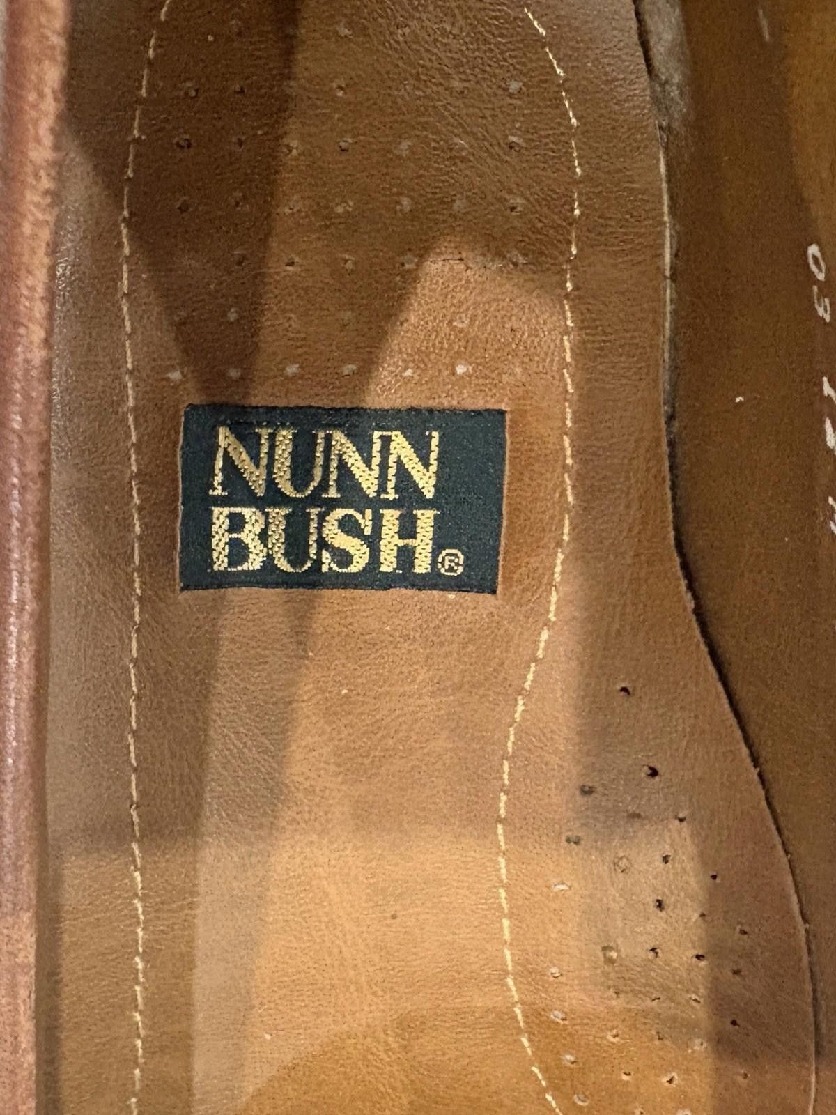 Nunn Bush NUNN BUSH Men's Strafford Woven Leather Loafer Cognac 7 M Size US 7 / EU 40 - 7 Thumbnail
